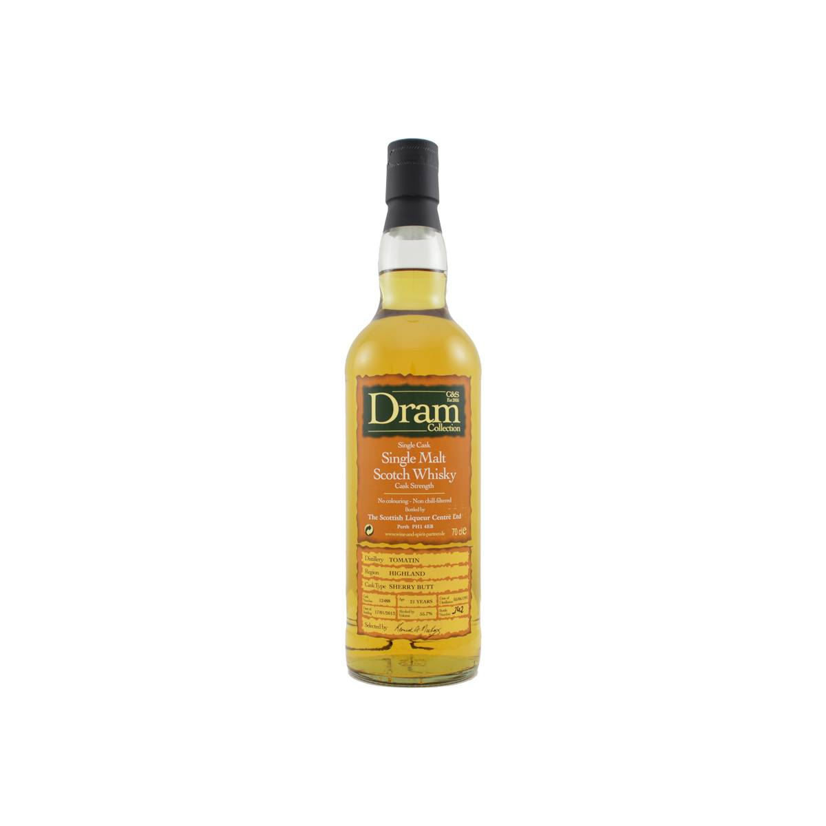 Tomatin 1991 21 Years Single Malt Whisky