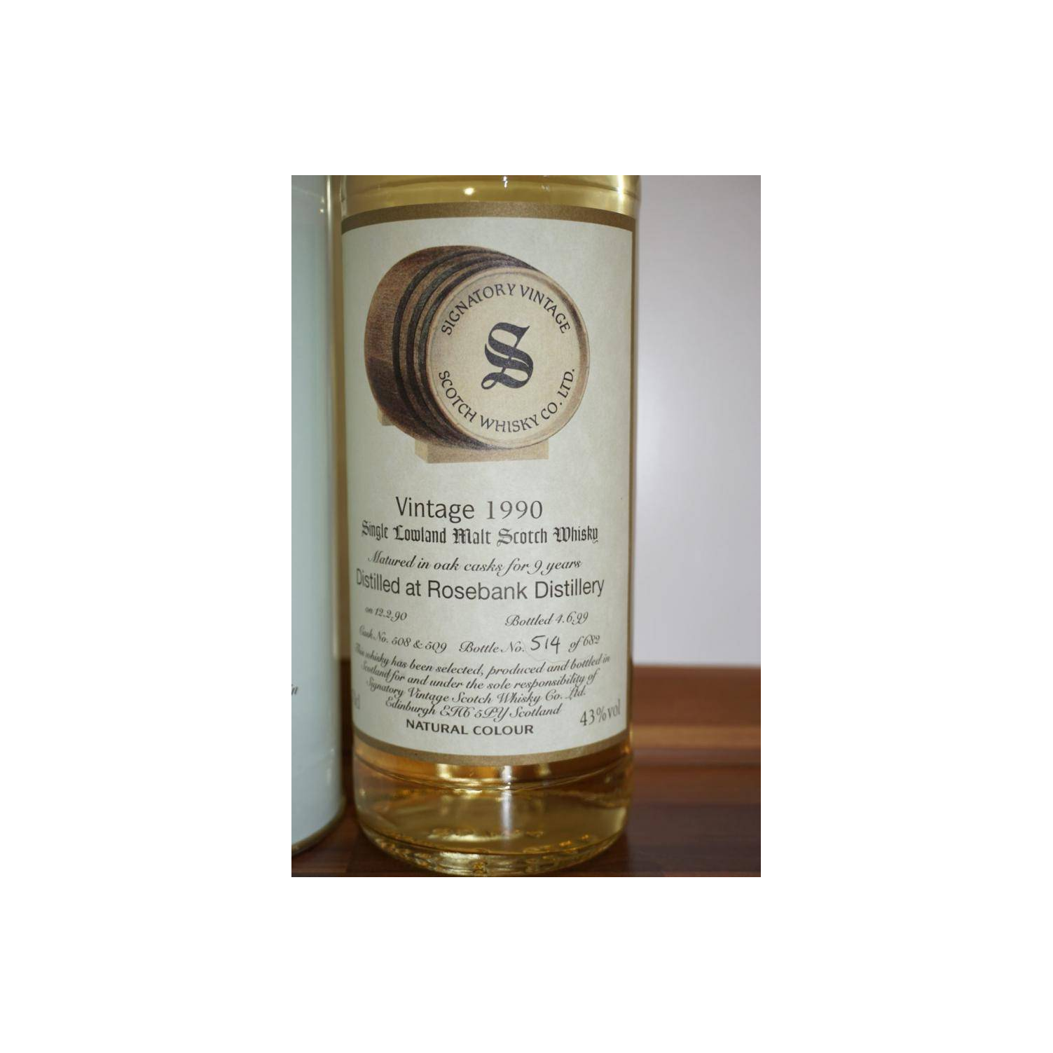 Rosebank Vintage Collection 1990 9 Years Single Malt Whisky 2