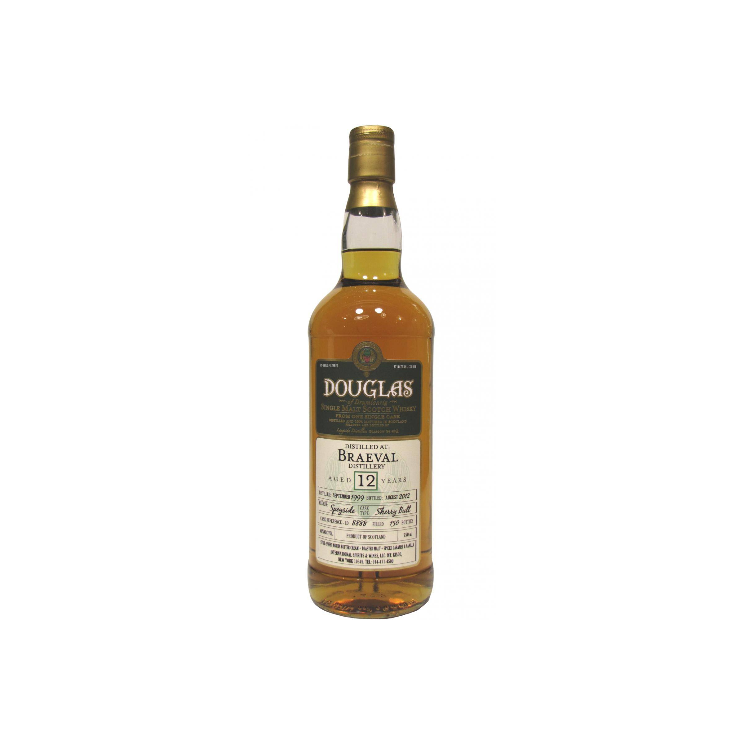 Braeval 1999 12 Years Single Malt Whisky