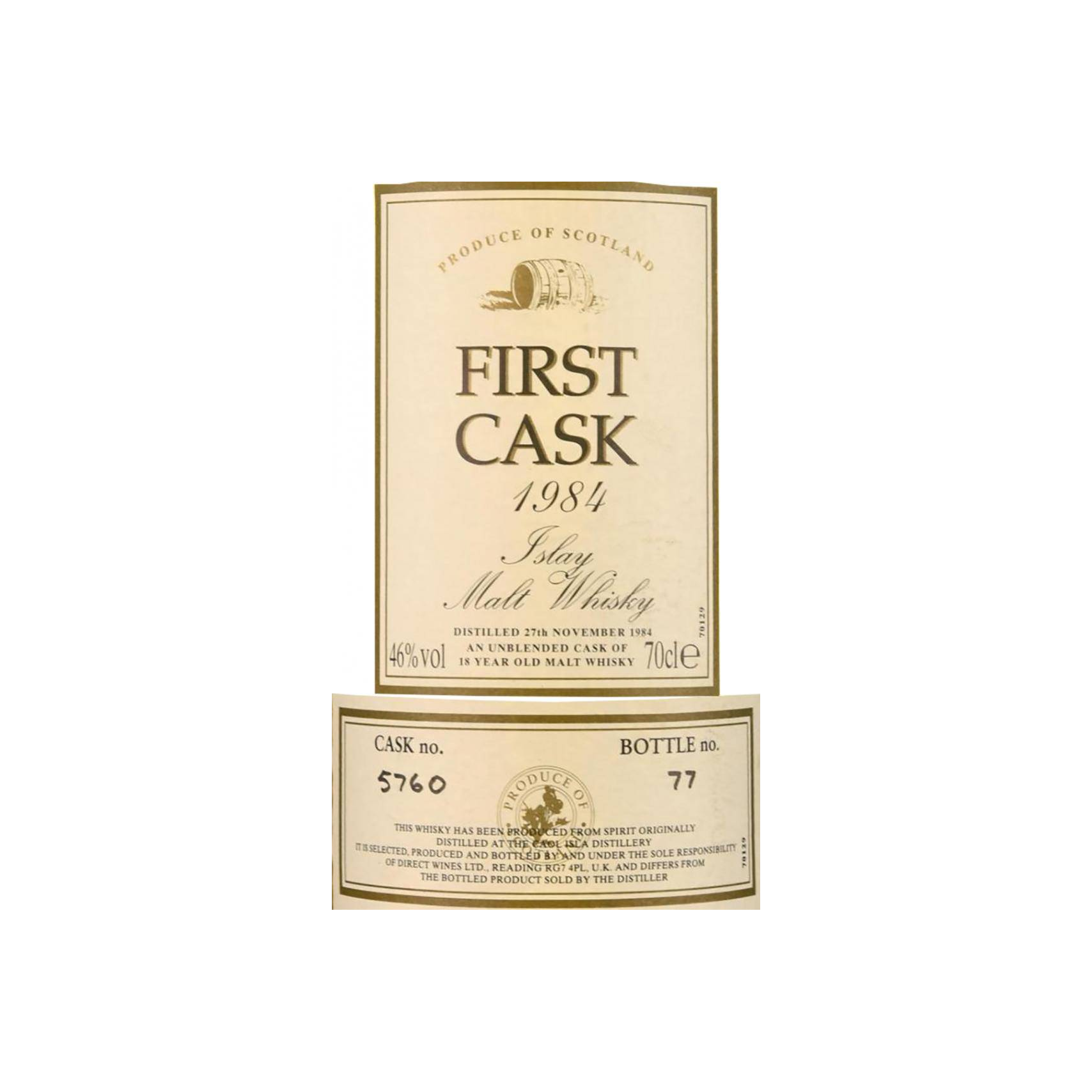 Caol Ila 1984 18 Years Single Malt Whisky 2