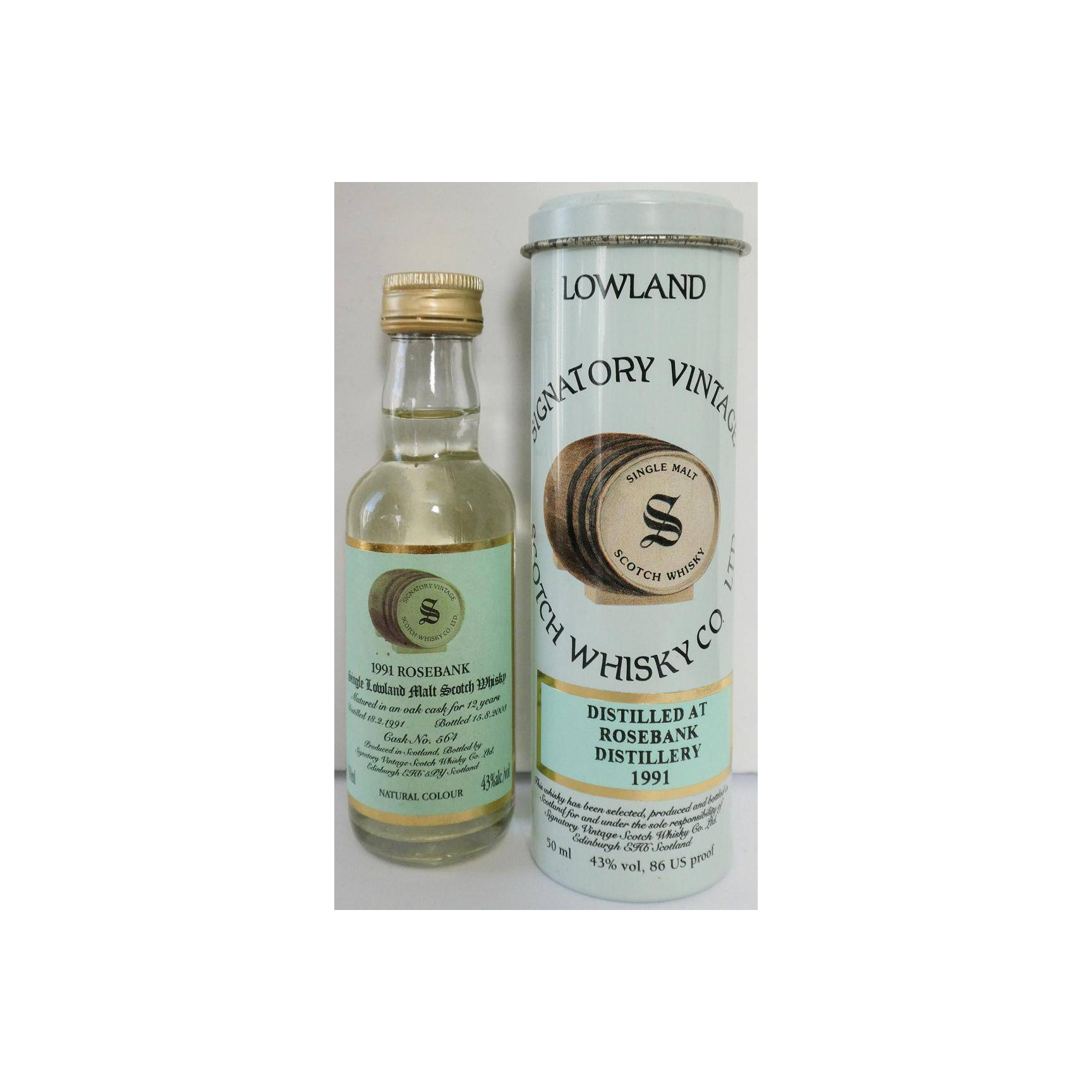 Rosebank 1991 12 Years Single Malt Whisky 3