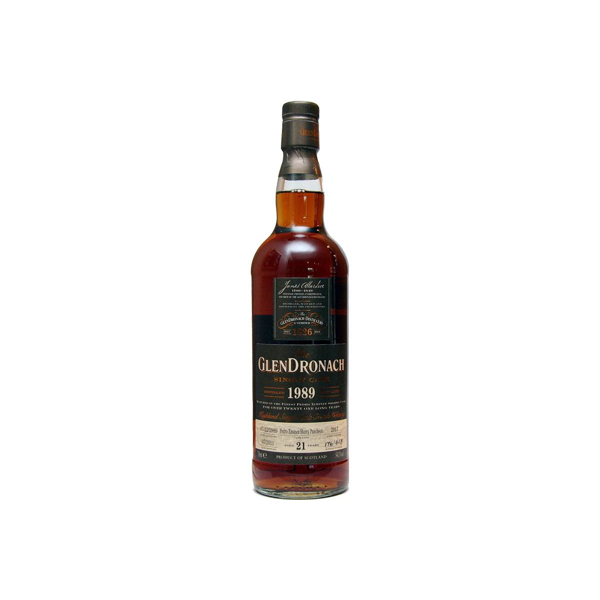 GlenDronach 1989 21 Years Single Malt Whisky