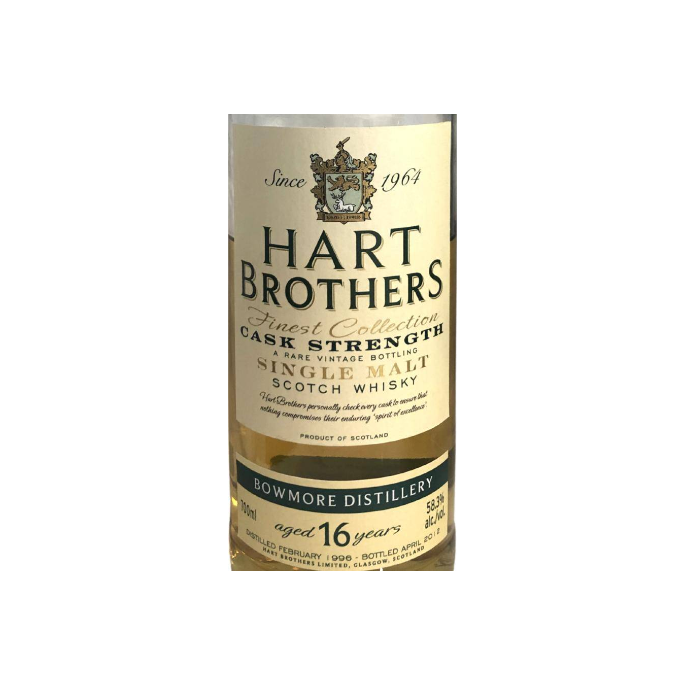 Bowmore 1996 16 Years Single Malt Whisky