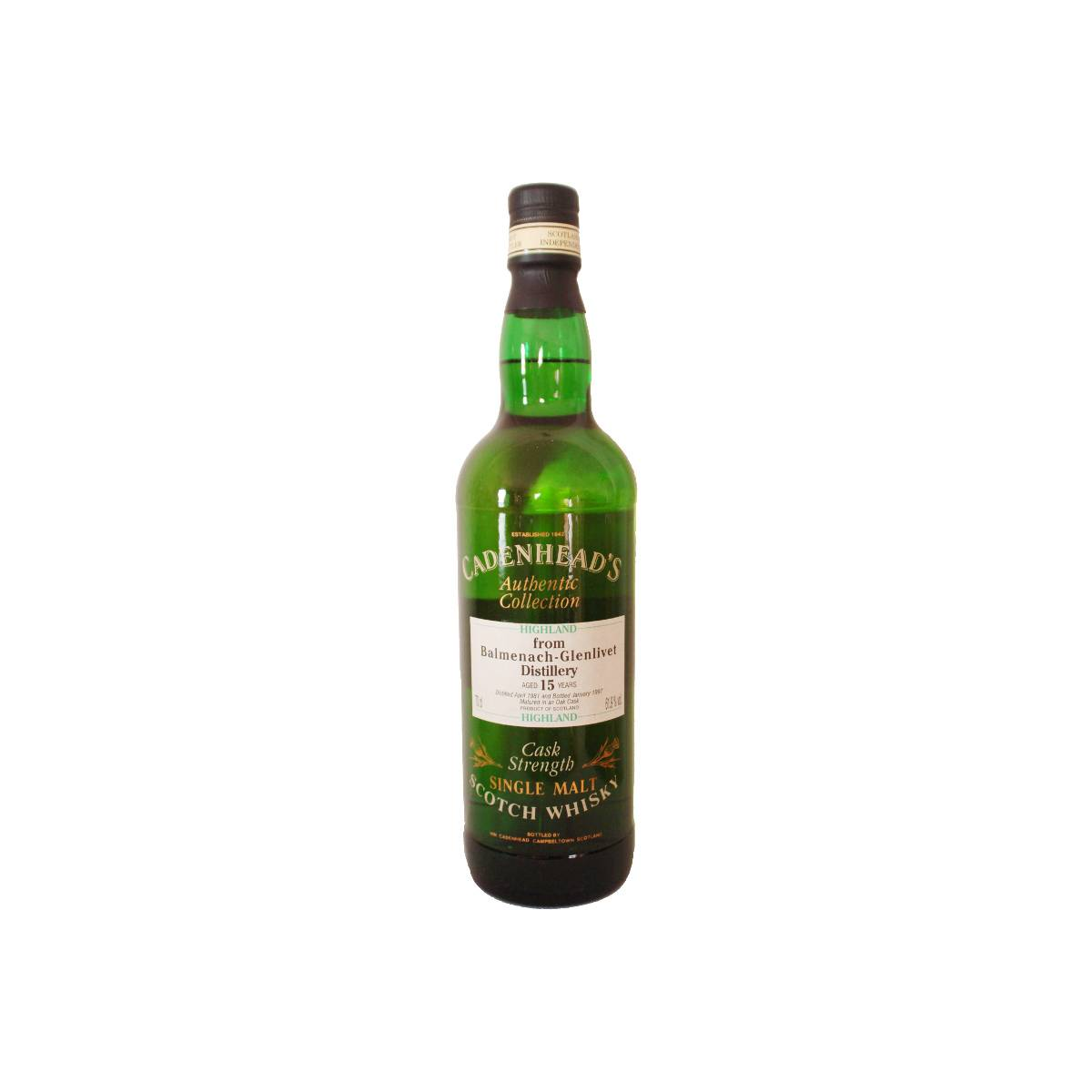 Balmenach Authentic Collection 1981 15 Years Single Malt Whisky