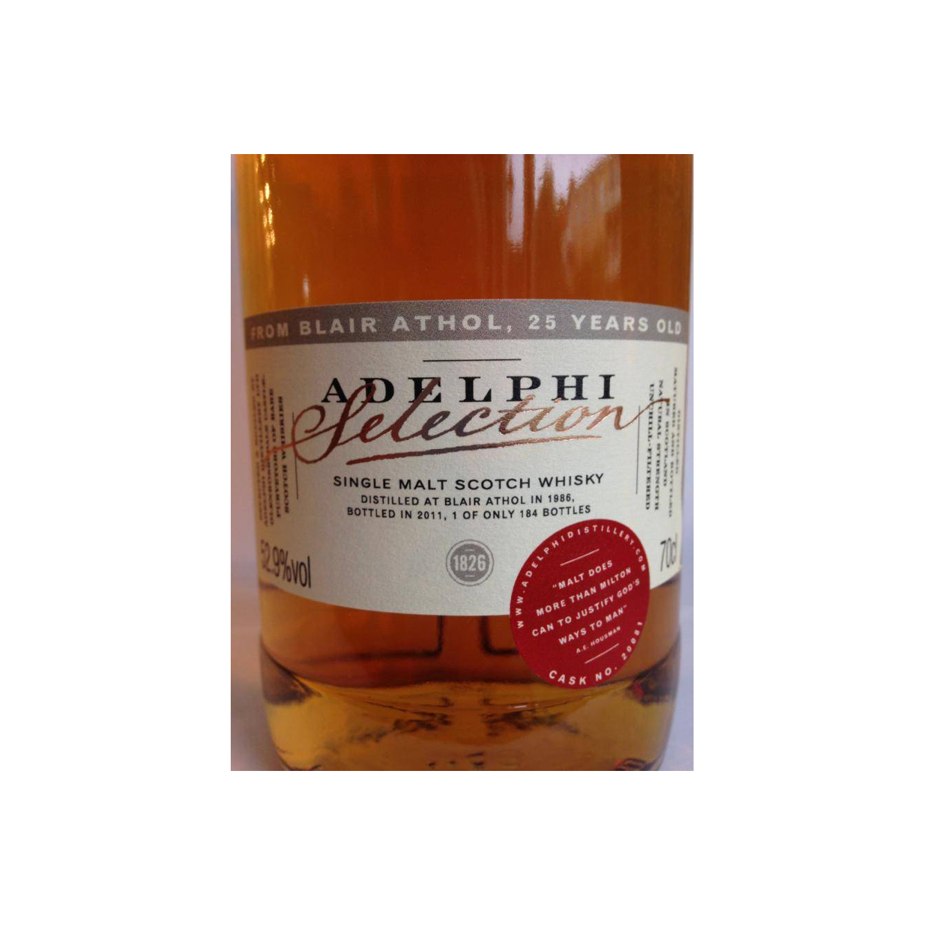 Blair Athol Limited Edition 1986 25 Years Single Malt Whisky 2