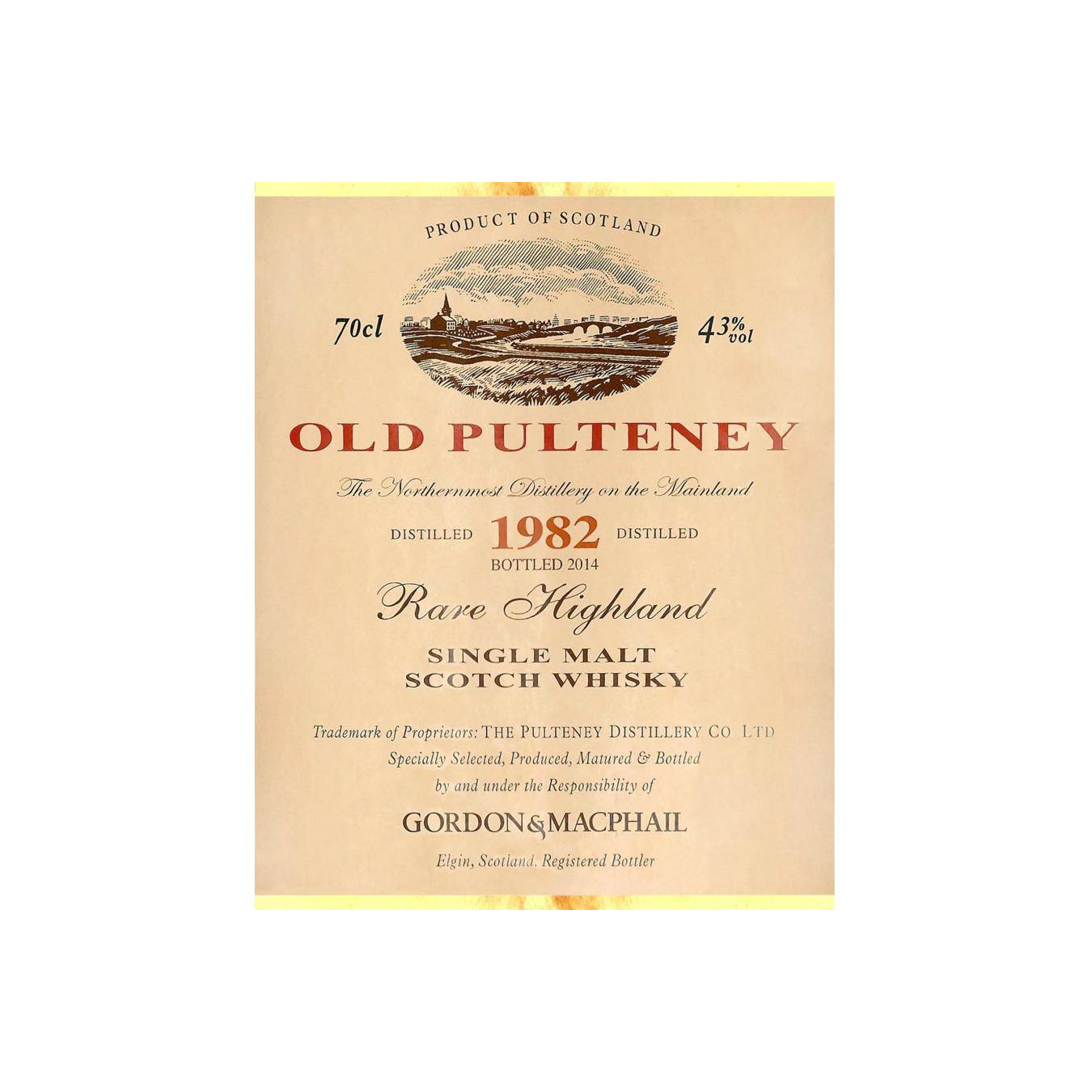 Old Pulteney 1982 31 Years Single Malt Whisky 3