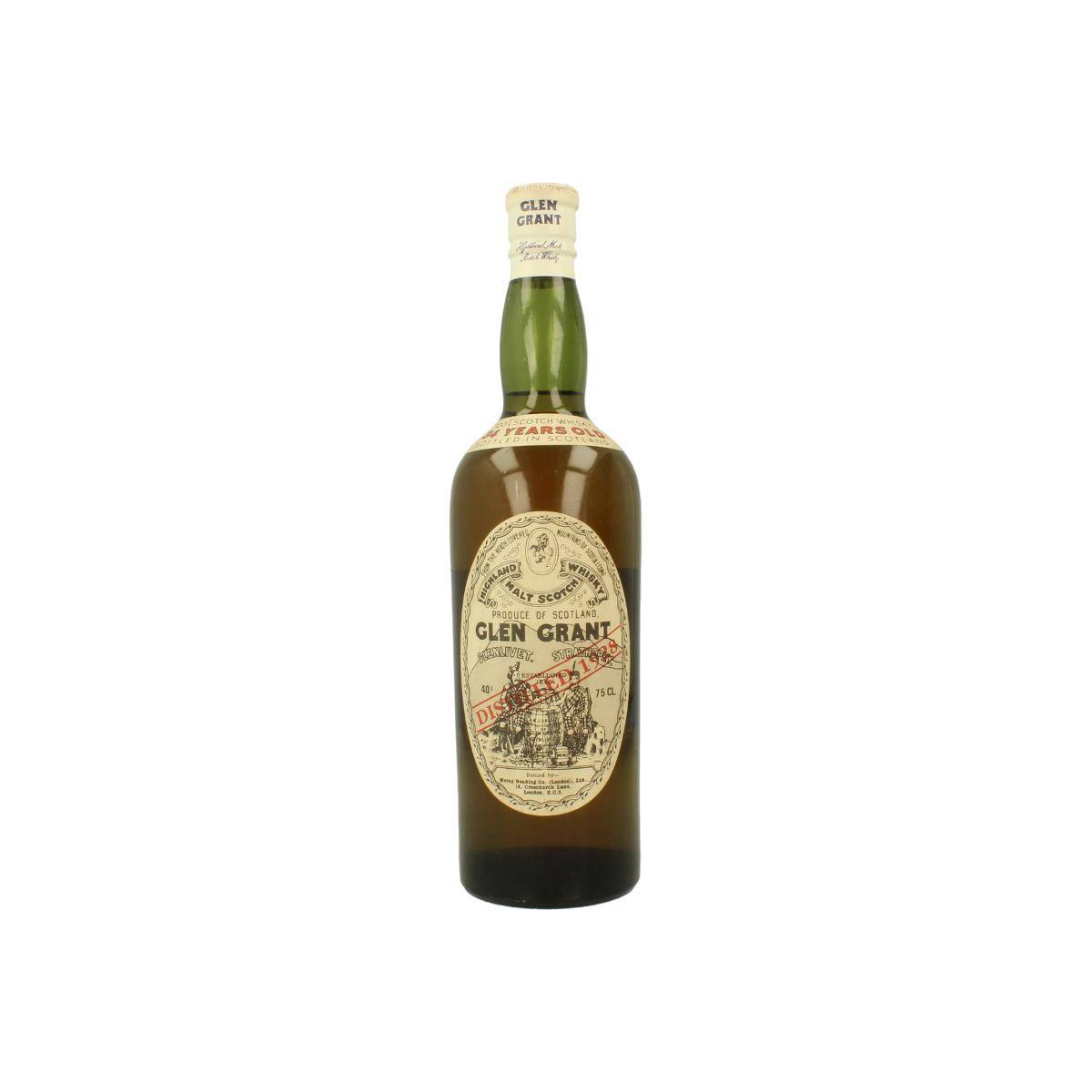 Glen Grant 1928 34 Years Single Malt Whisky
