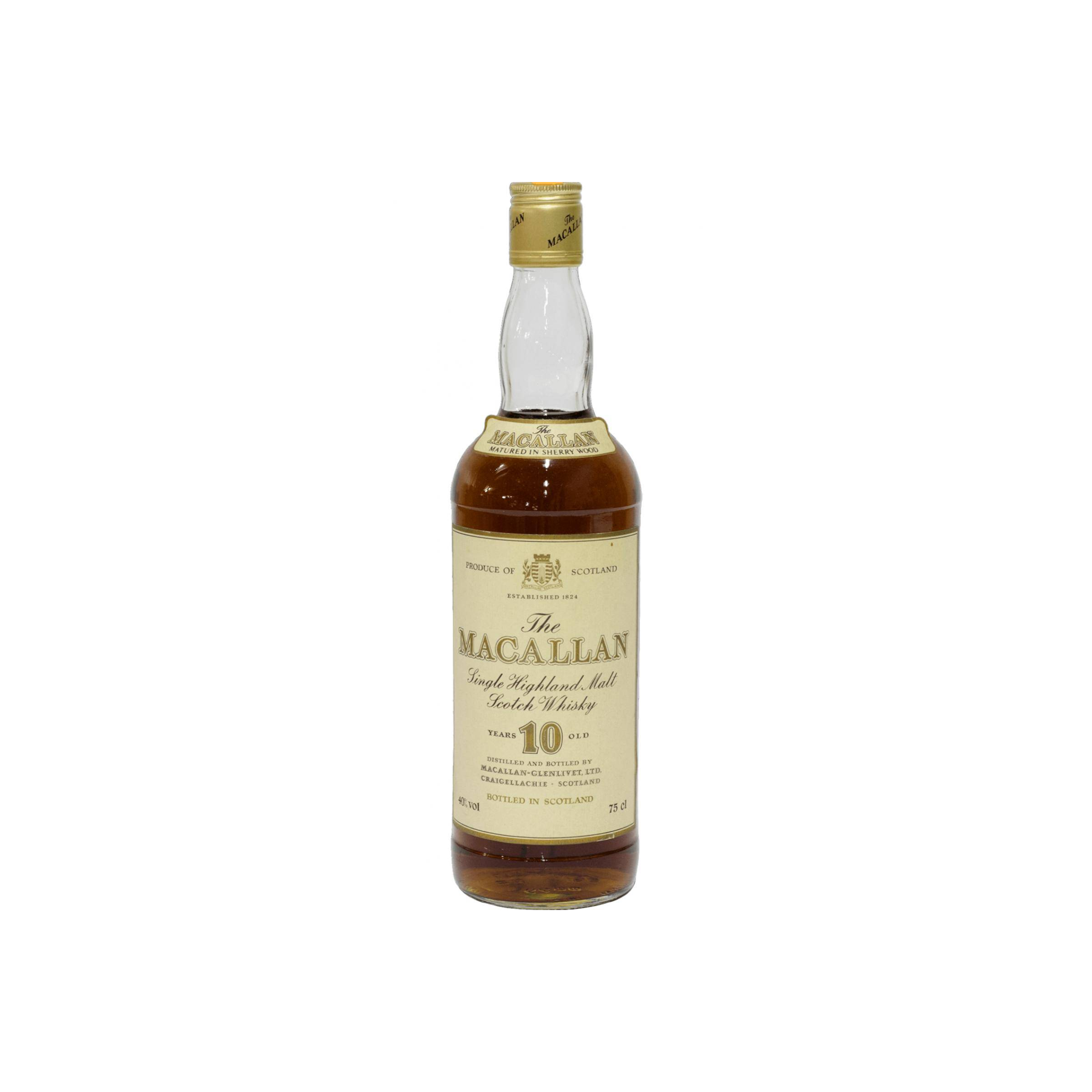 The Macallan 10 Years Single Malt Whisky