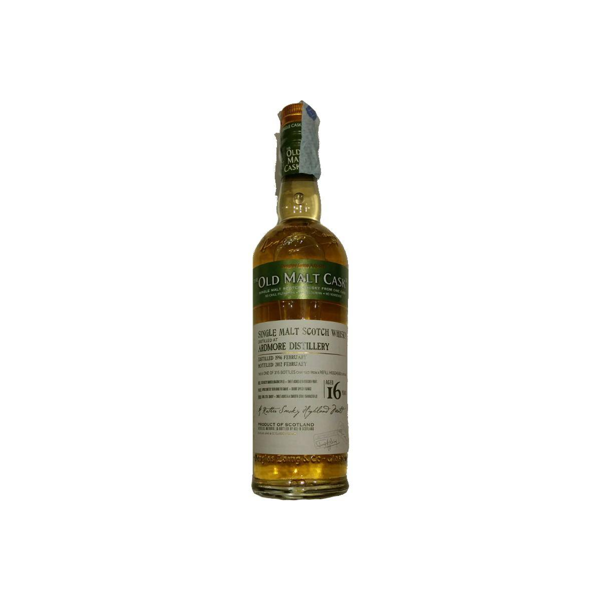 Ardmore Old Malt Cask 1996 16 Years Single Malt Whisky
