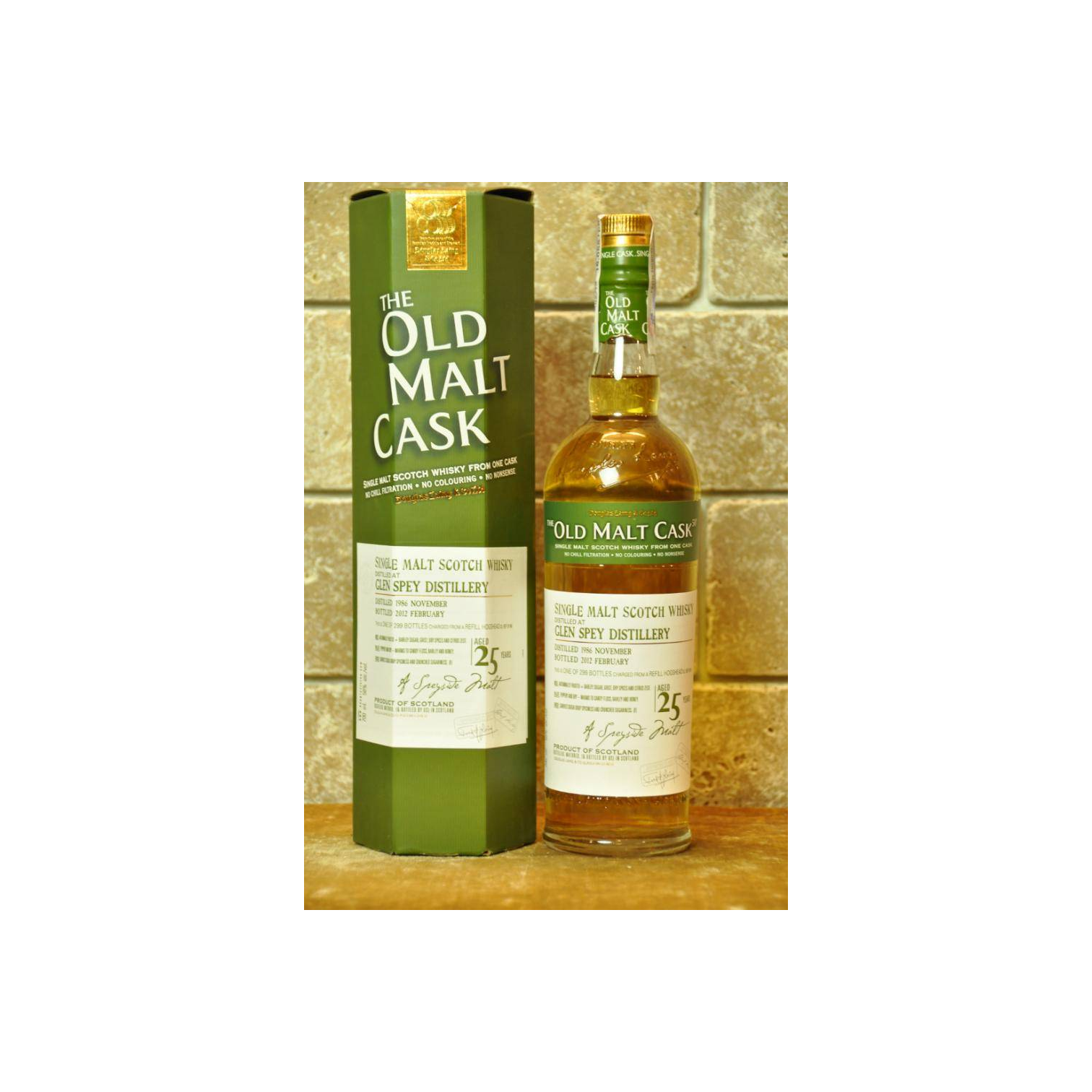 Glen Spey Old Malt Cask 1986 25 Years Single Malt Whisky 3