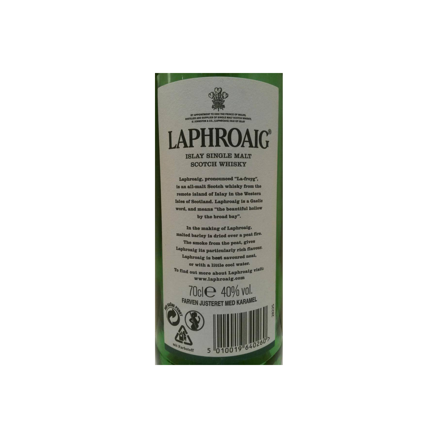 Laphroaig 10 Years Single Malt Whisky 2