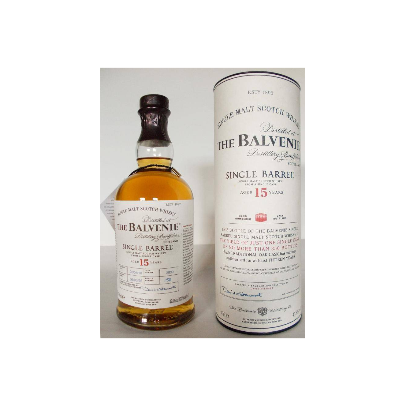 The Balvenie Single Cask 1995 15 Years Single Malt Whisky 2