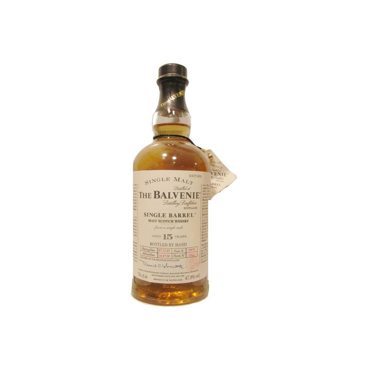 The Balvenie Single Cask 1990 15 Years Single Malt Whisky