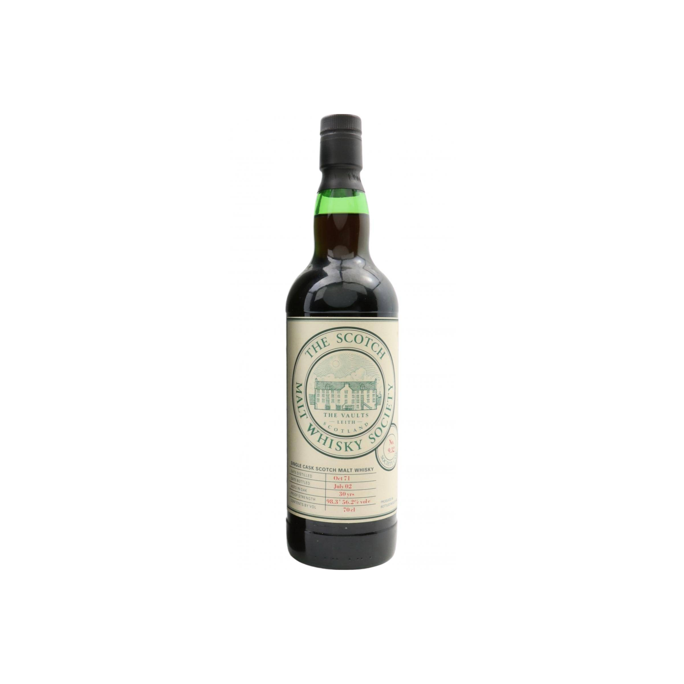 The Scotch Malt Whisky Society 1971 30 Years Single Malt Whisky
