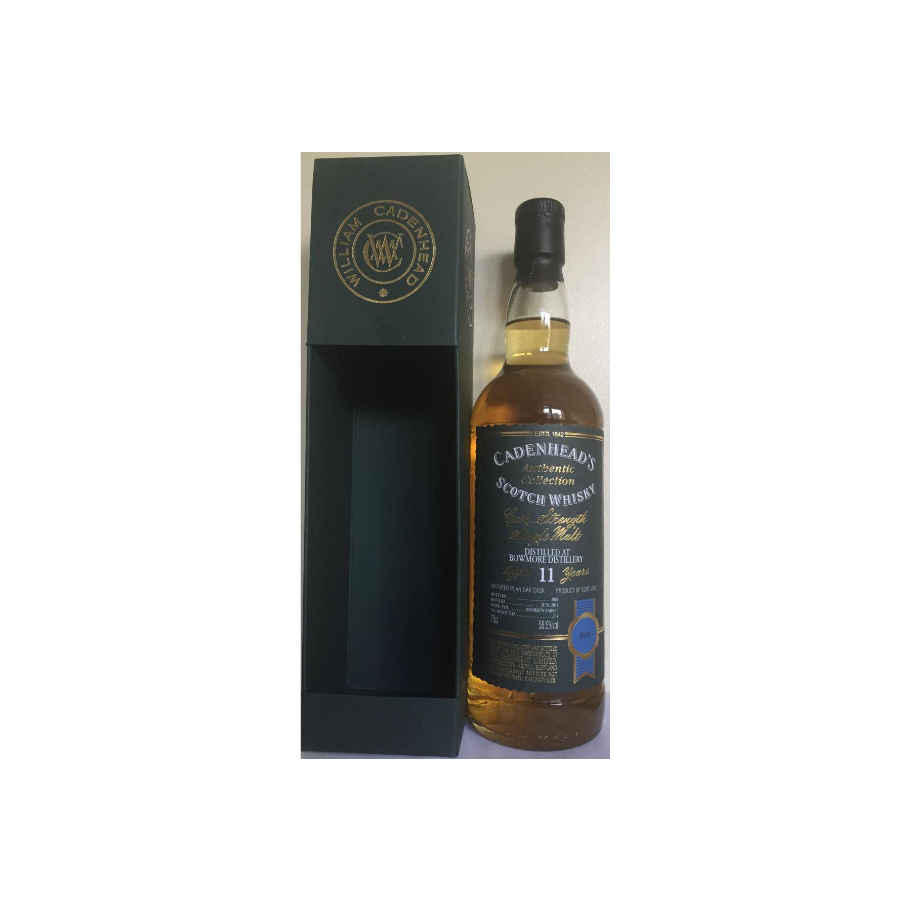 Bowmore Authentic Collection 2000 11 Years Single Malt Whisky 2