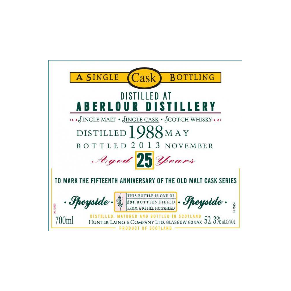 Aberlour 1988 25 Years Single Malt Whisky 2