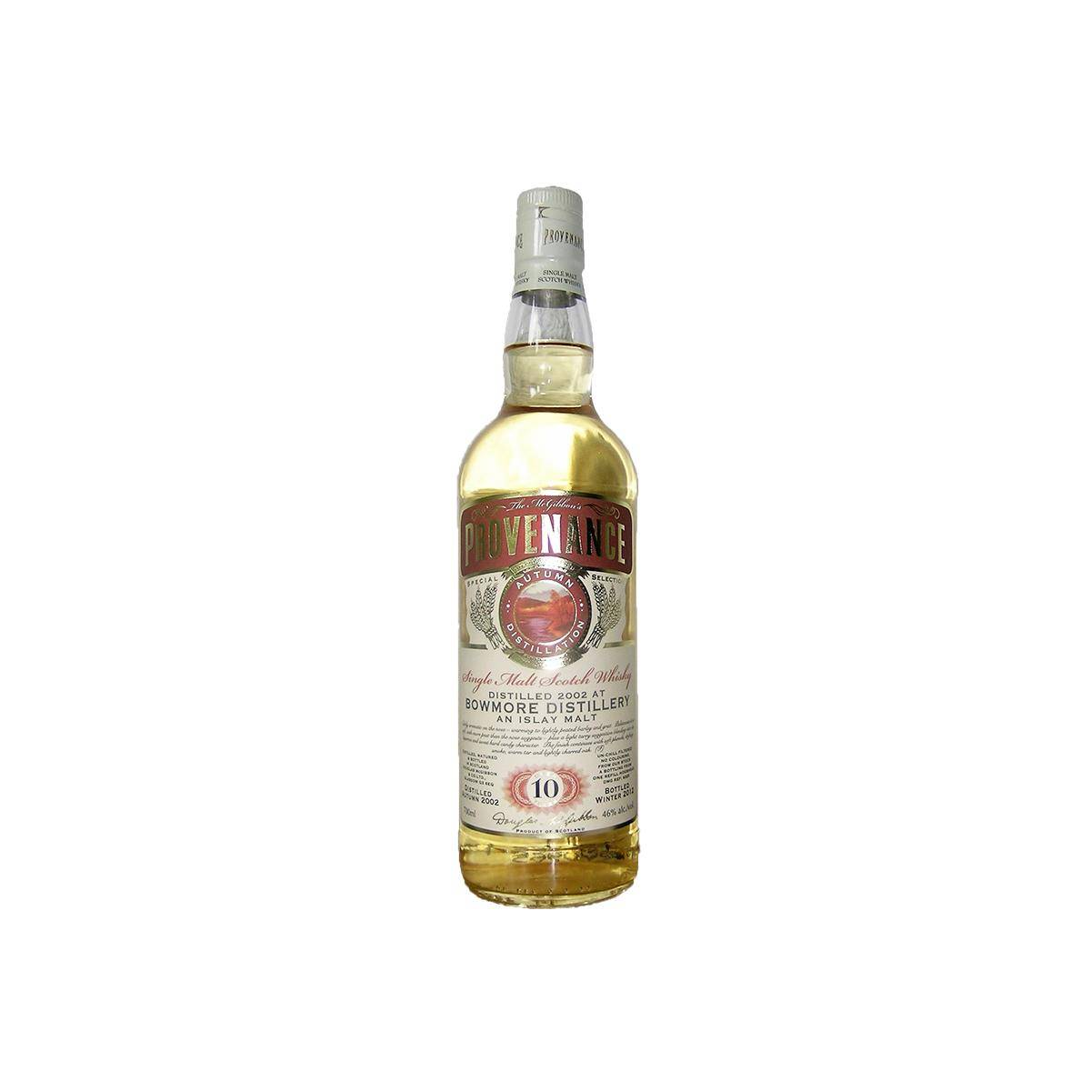 Bowmore McGibbon's Provenance 2002 10 Years Single Malt Whisky