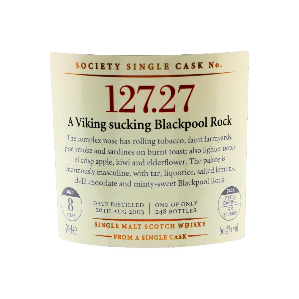 The Scotch Malt Whisky Society 2003 8 Years Single Malt Whisky 2