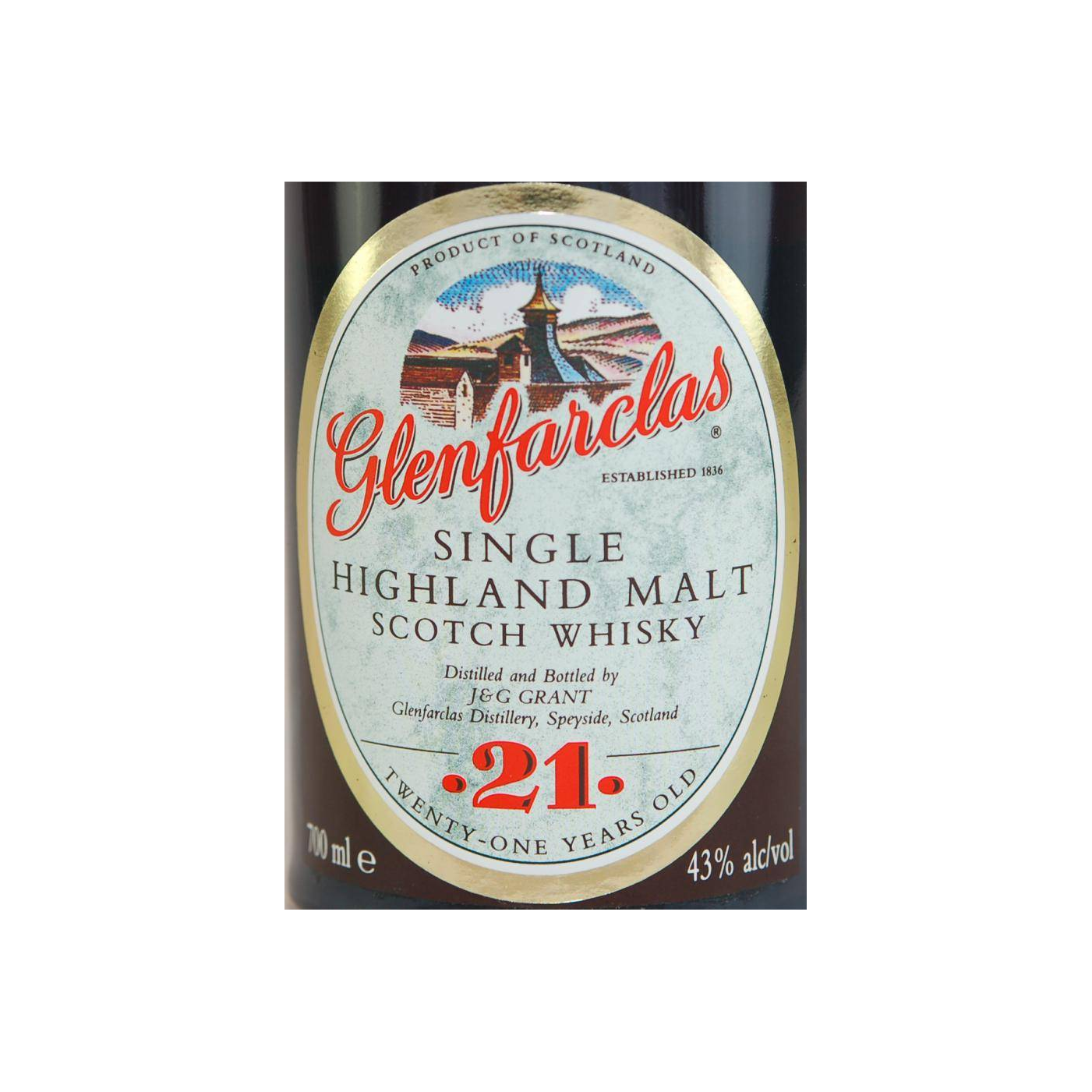 Glenfarclas 21 Years Single Malt Whisky 2