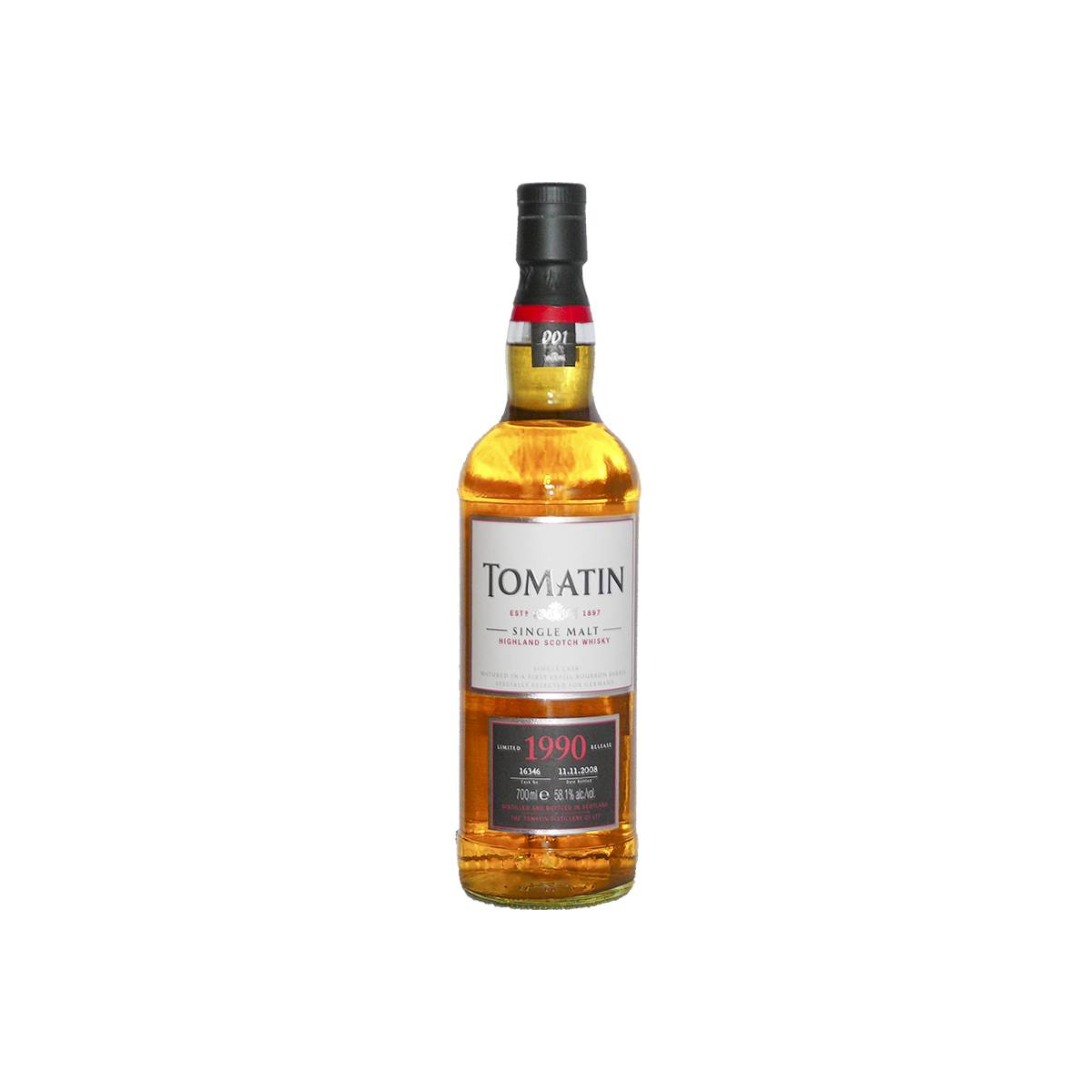 Tomatin 1990 18 Years Single Malt Whisky