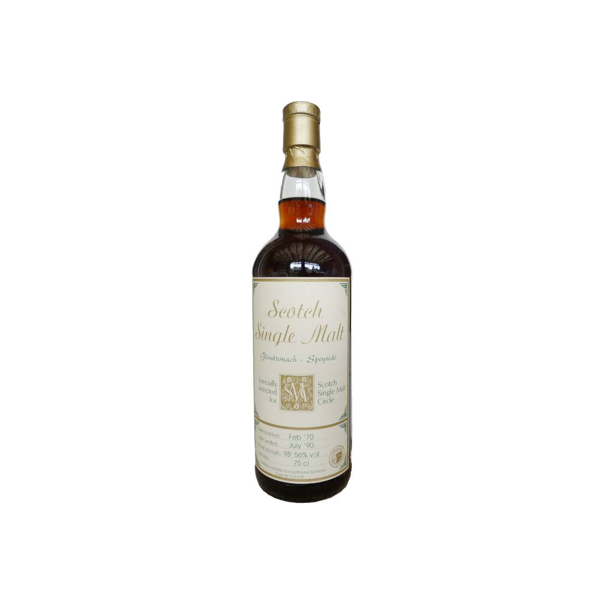 GlenDronach 1970 20 Years Single Malt Whisky