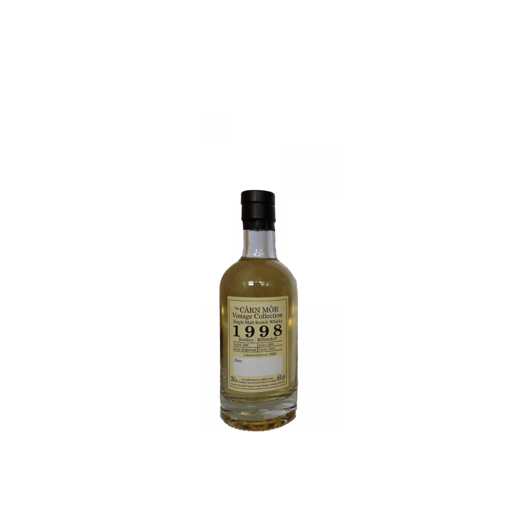 Miltonduff 1998 11 Years Single Malt Whisky