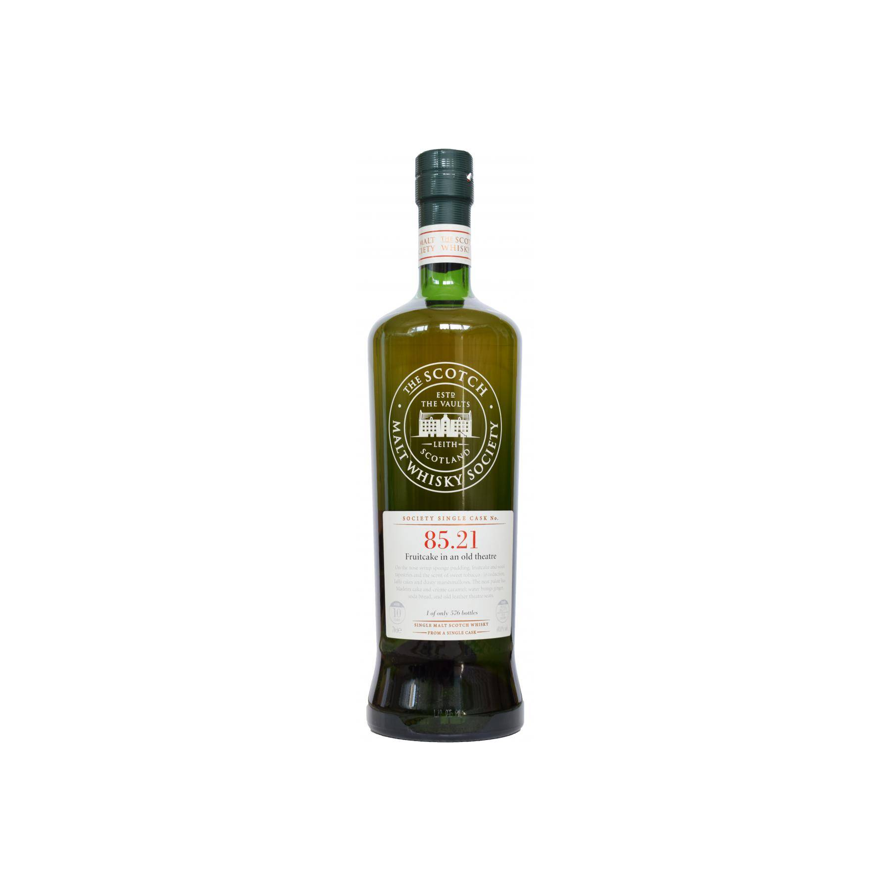 The Scotch Malt Whisky Society 1999 10 Years Single Malt Whisky 2