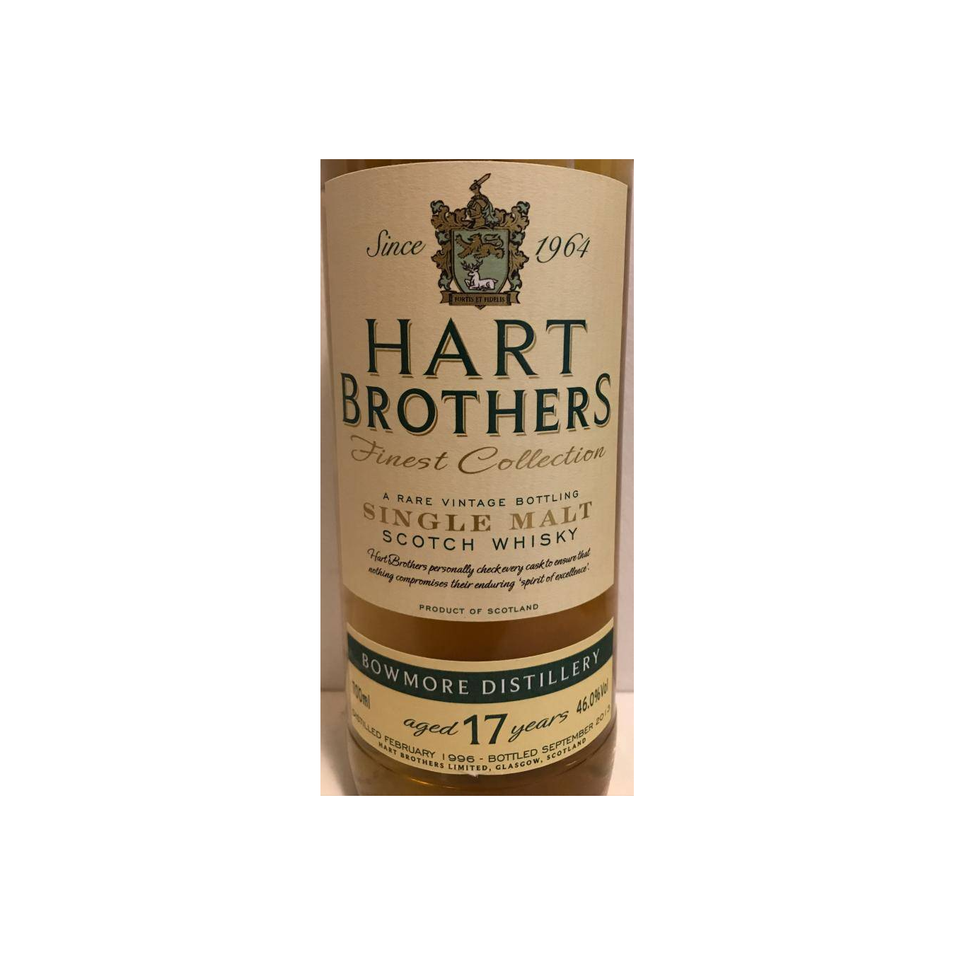 Bowmore Finest Collection 1996 17 Years Single Malt Whisky 2