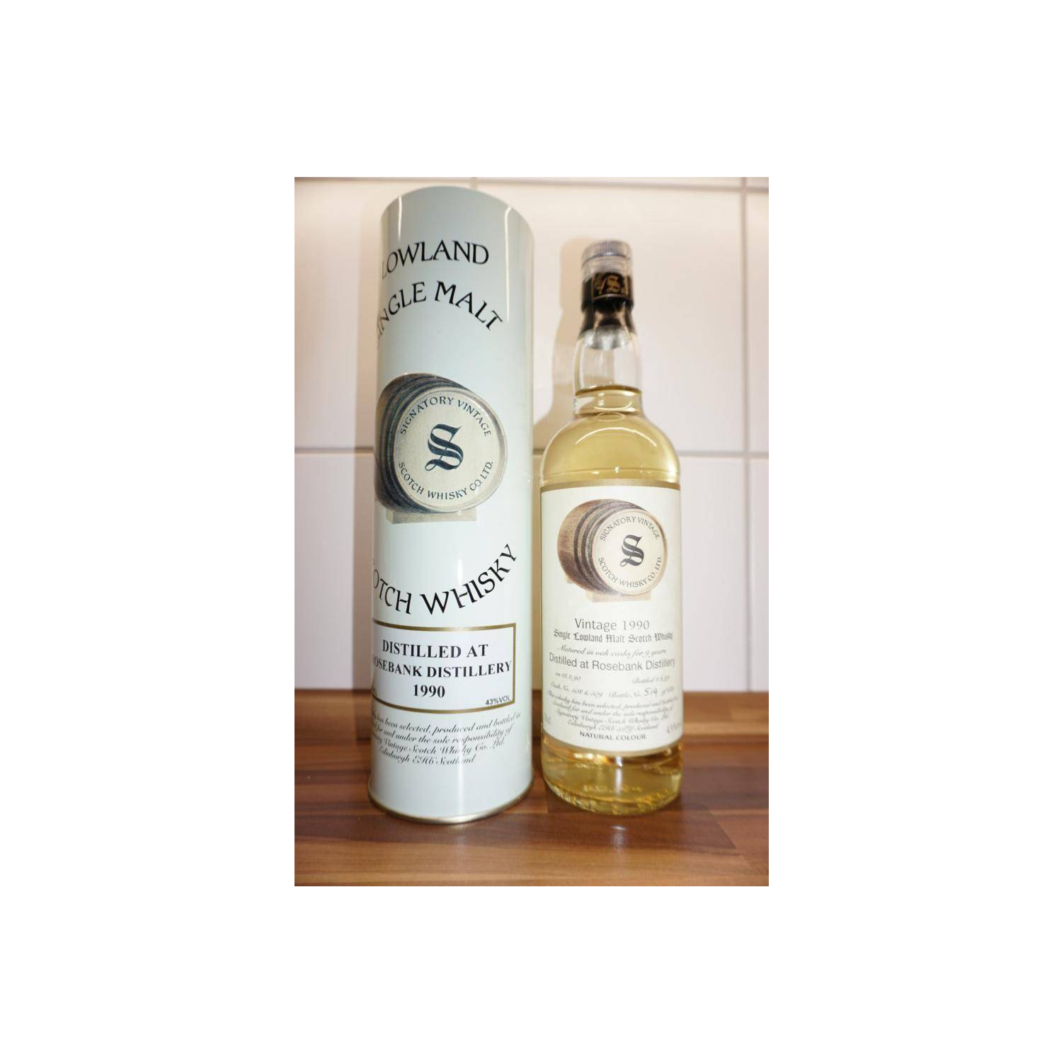 Rosebank Vintage Collection 1990 9 Years Single Malt Whisky 3