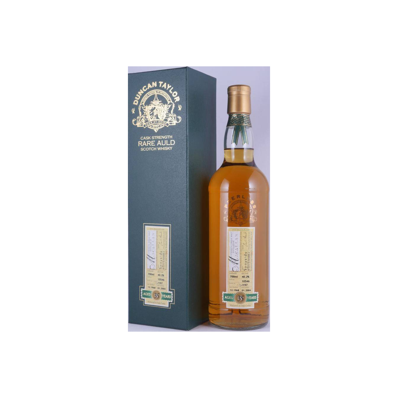 The Macallan Rare Auld 1968 35 Years Single Malt Whisky
