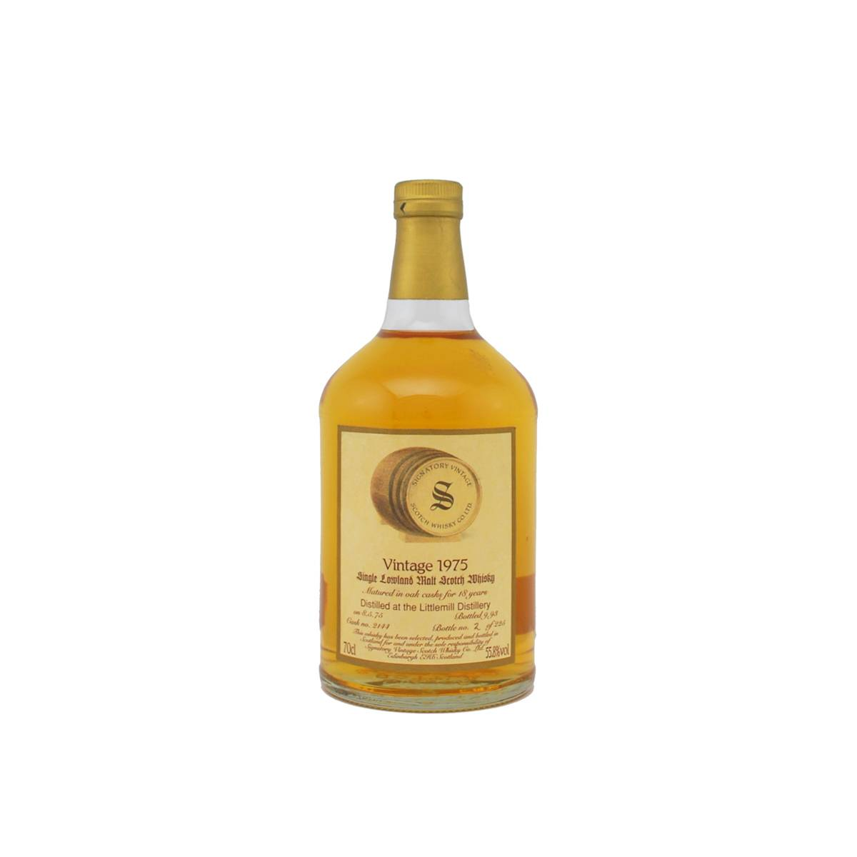 Littlemill Vintage Collection - Dumpy 1975 18 Years Single Malt Whisky