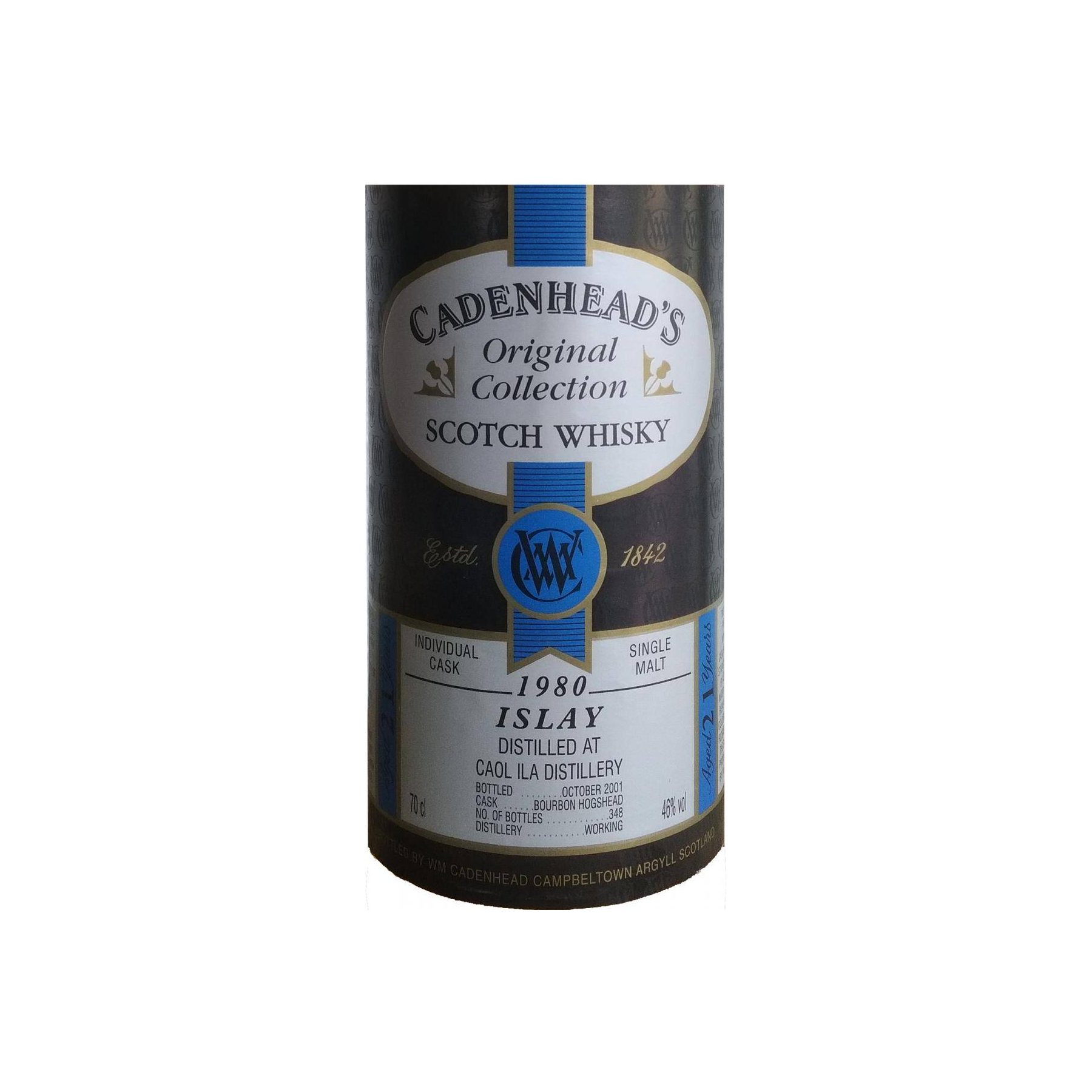 Caol Ila 1980 21 Years Single Malt Whisky 2