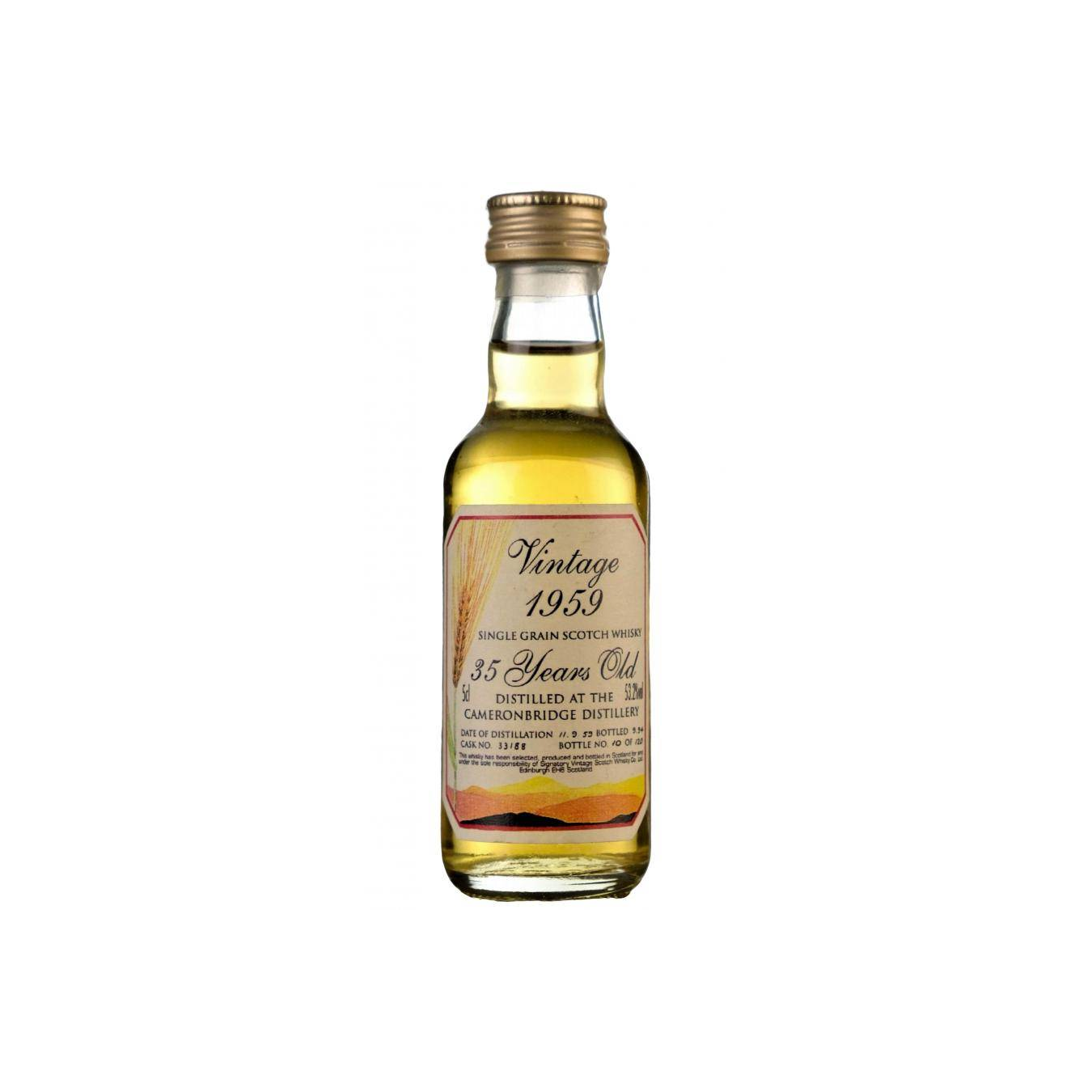 Cameronbridge 1959 35 Years Single Grain Whisky 2