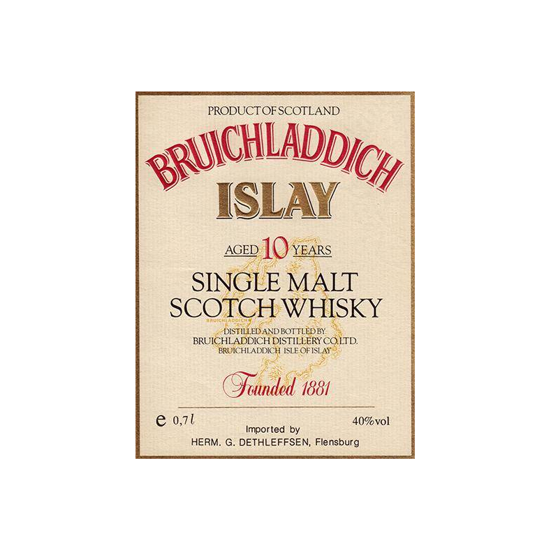 Bruichladdich 10 Years Single Malt Whisky 3