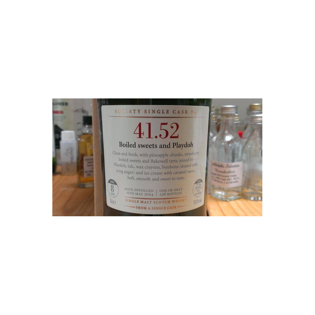 The Scotch Malt Whisky Society 2004 8 Years Single Malt Whisky 2