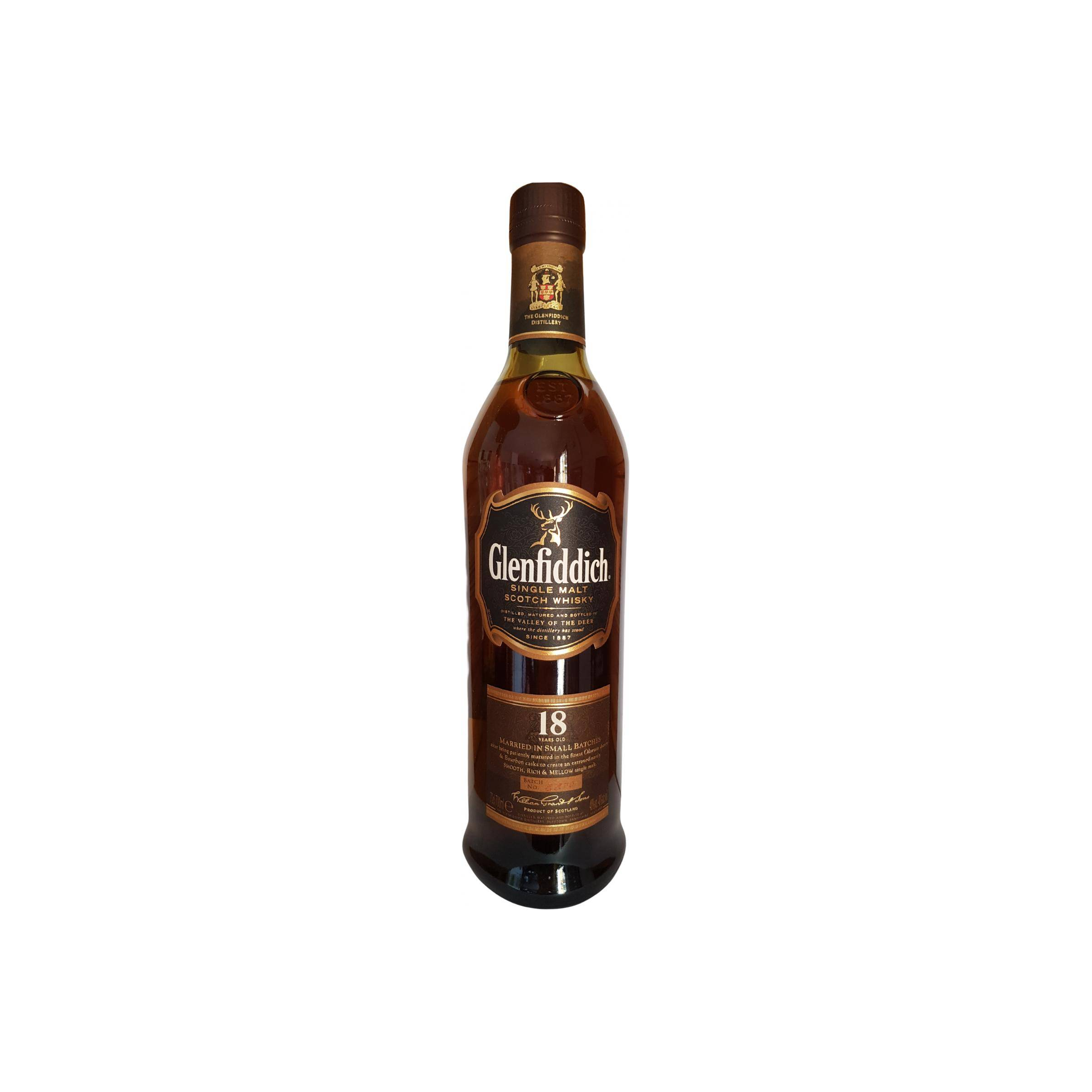 Glenfiddich 18 Years Single Malt Whisky