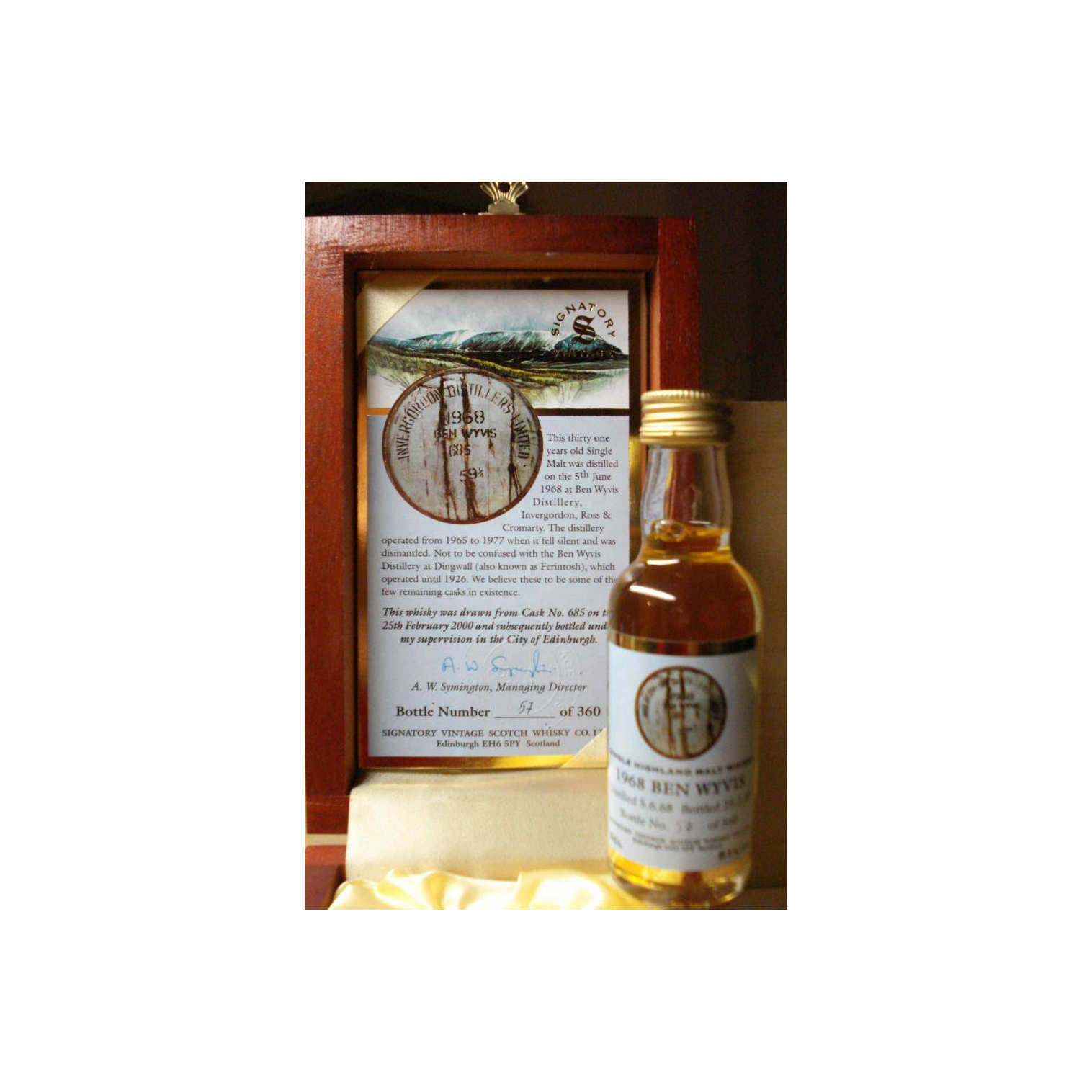 Ben Wyvis 1968 31 Years Single Malt Whisky 2