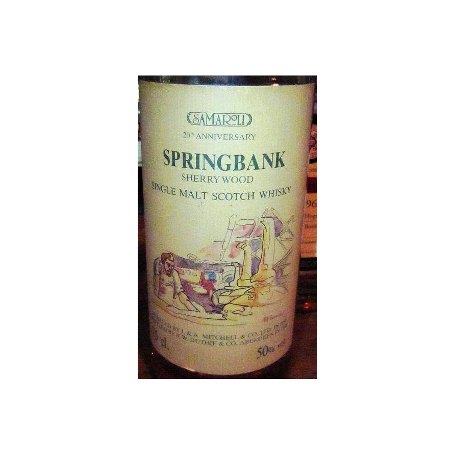 Springbank 1980 8 Years Single Malt Whisky