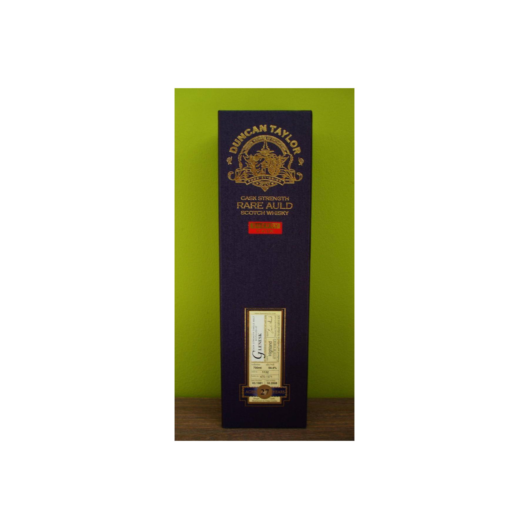 The Scotch Malt Whisky Society Rare Auld 1981 27 Years Single Malt Whisky 3