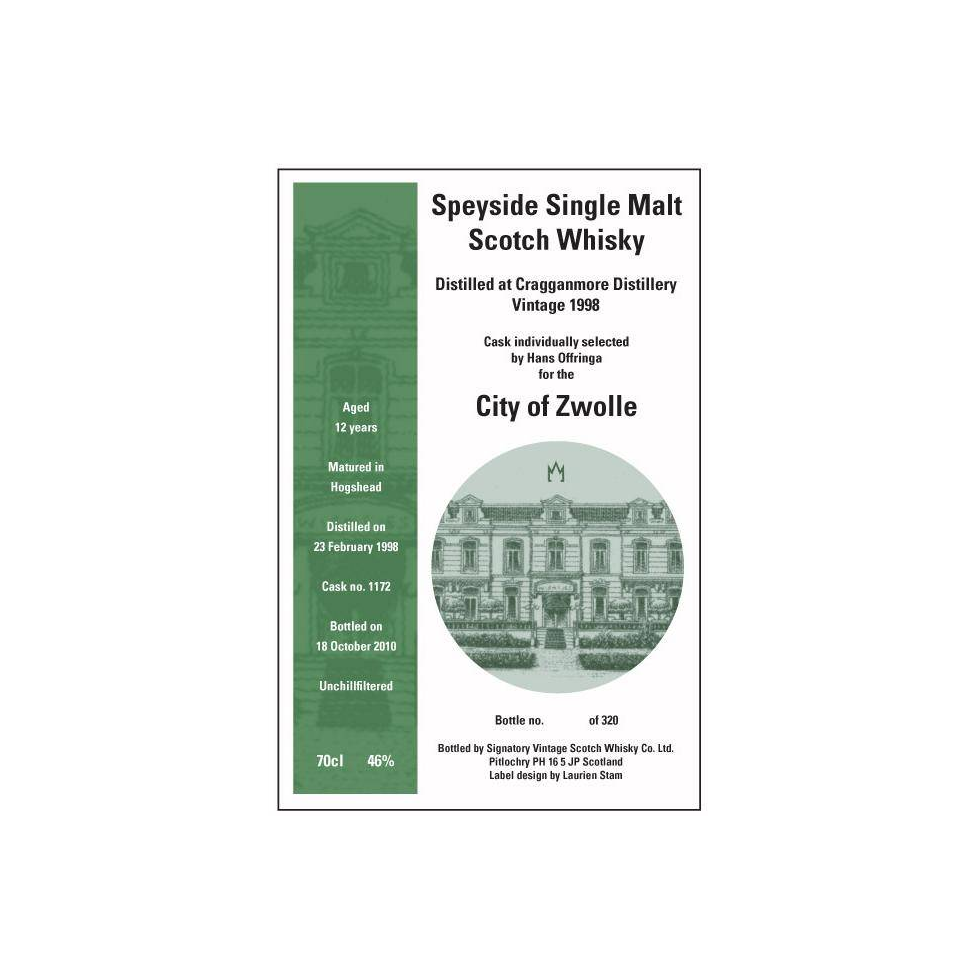 Cragganmore 1998 12 Years Single Malt Whisky 2