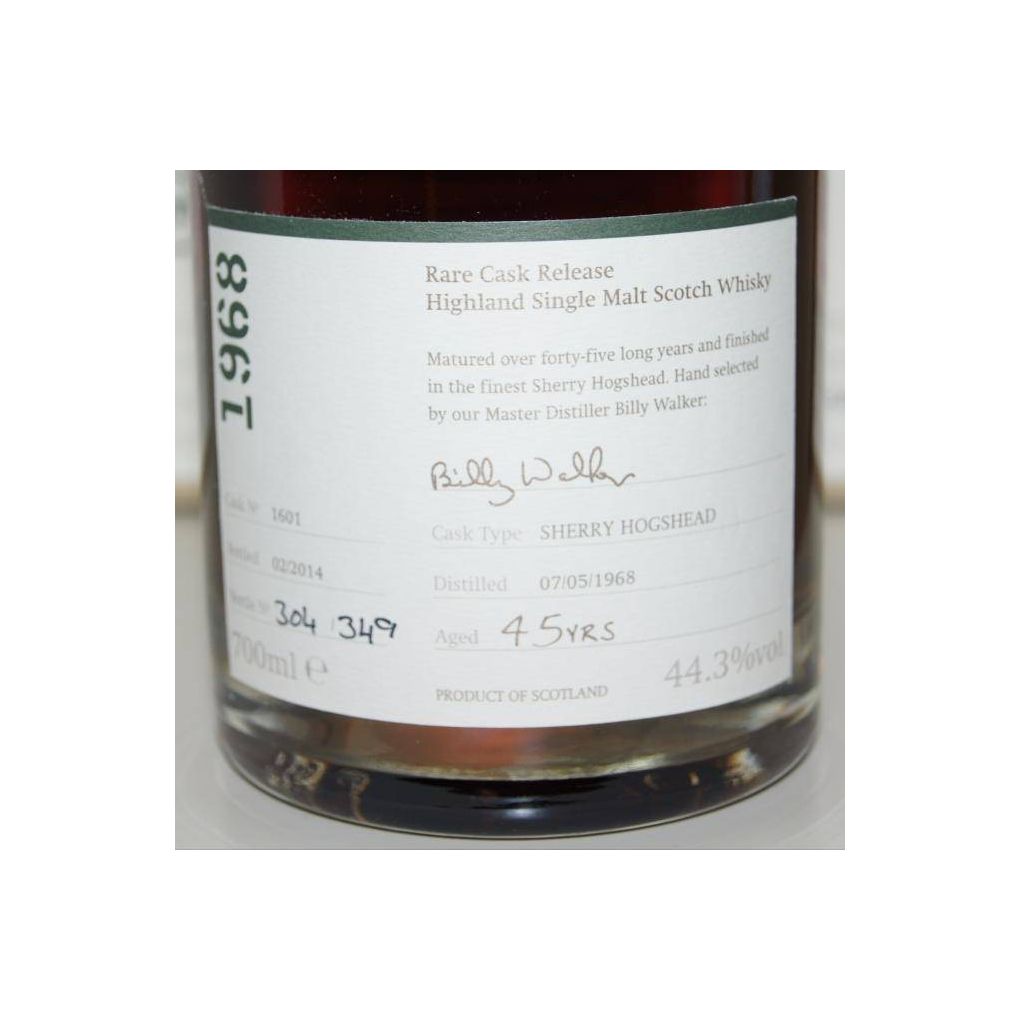 Glenglassaugh 1968 45 Years Single Malt Whisky 3