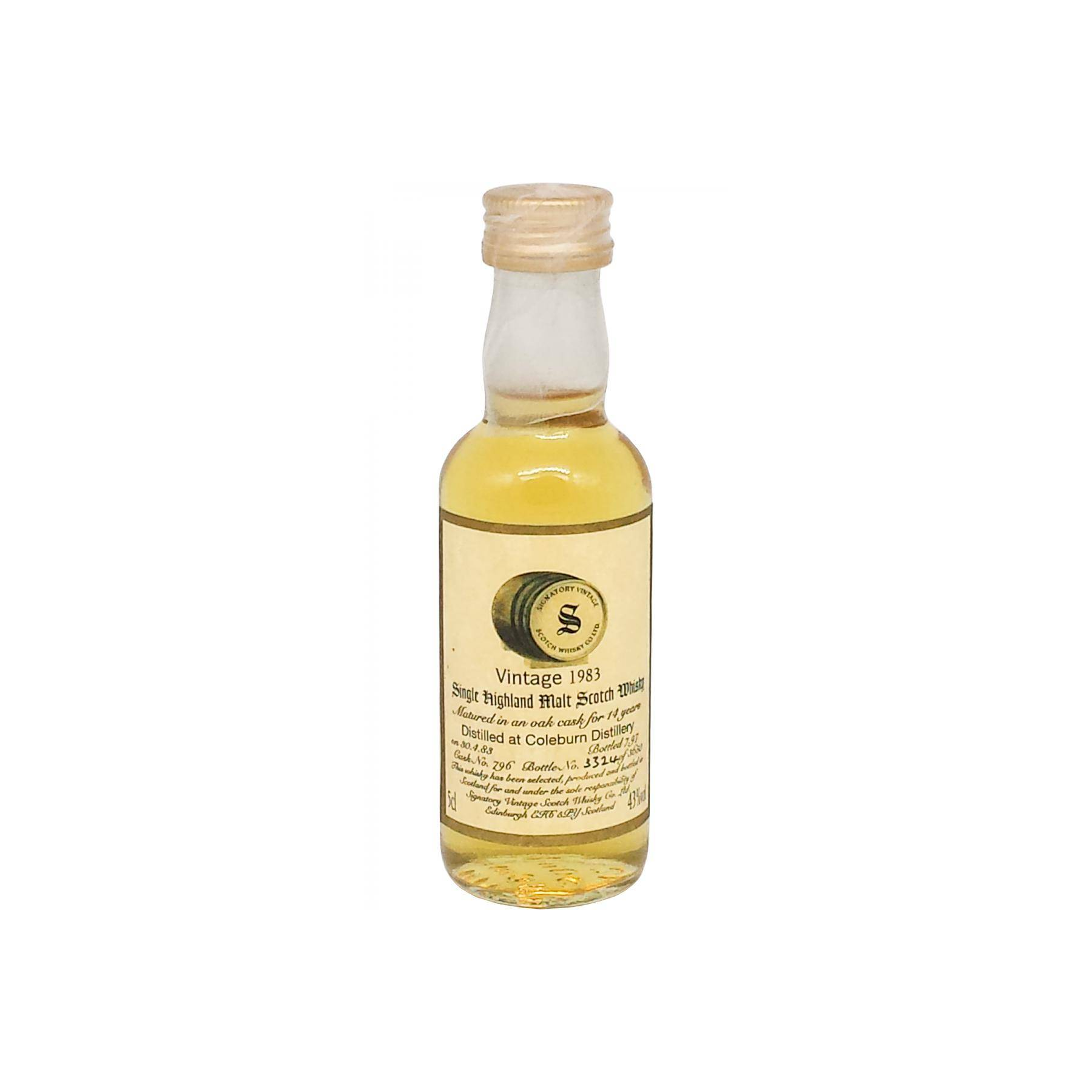 Coleburn 1983 14 Years Single Malt Whisky 2
