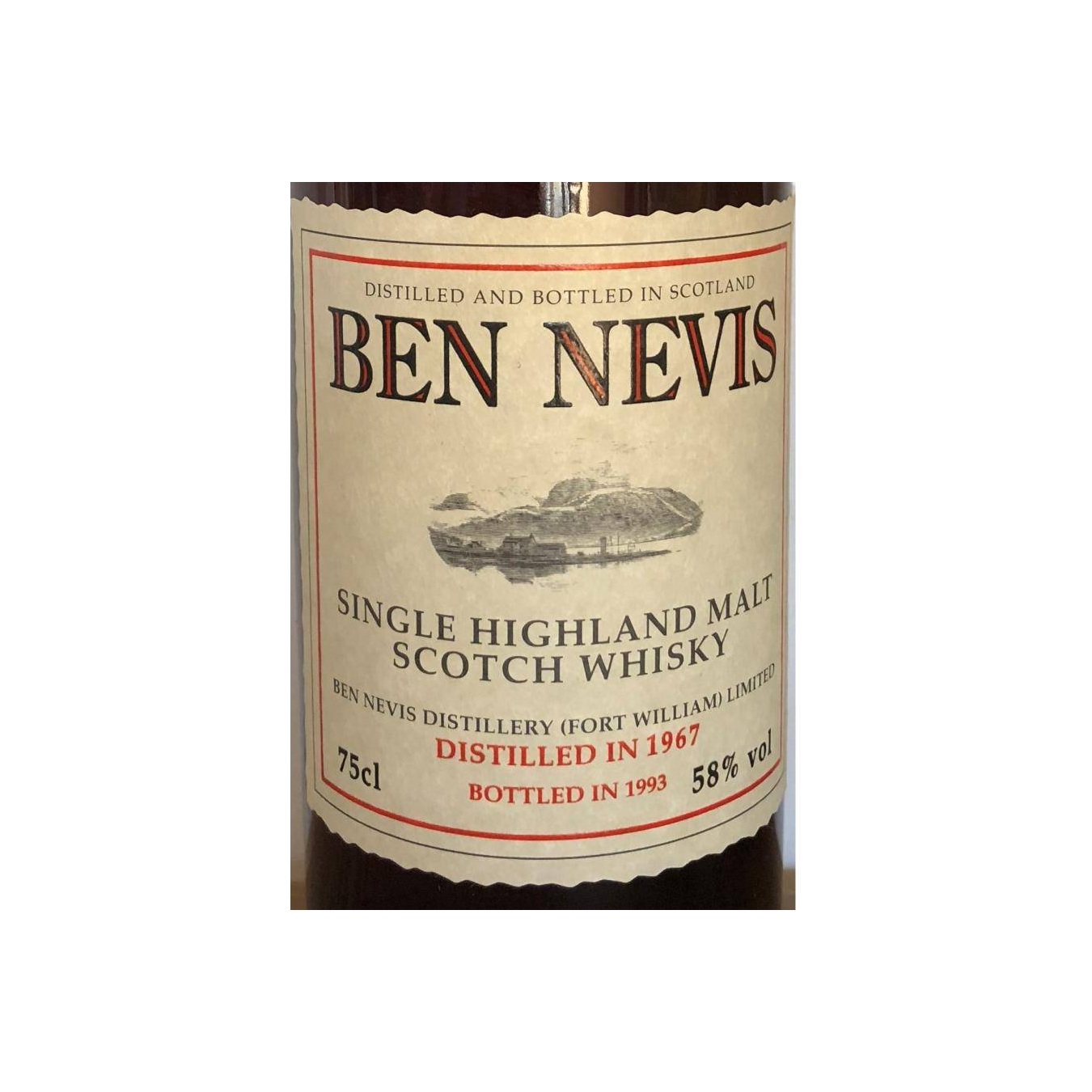 Ben Nevis 1967 26 Years Single Malt Whisky 2