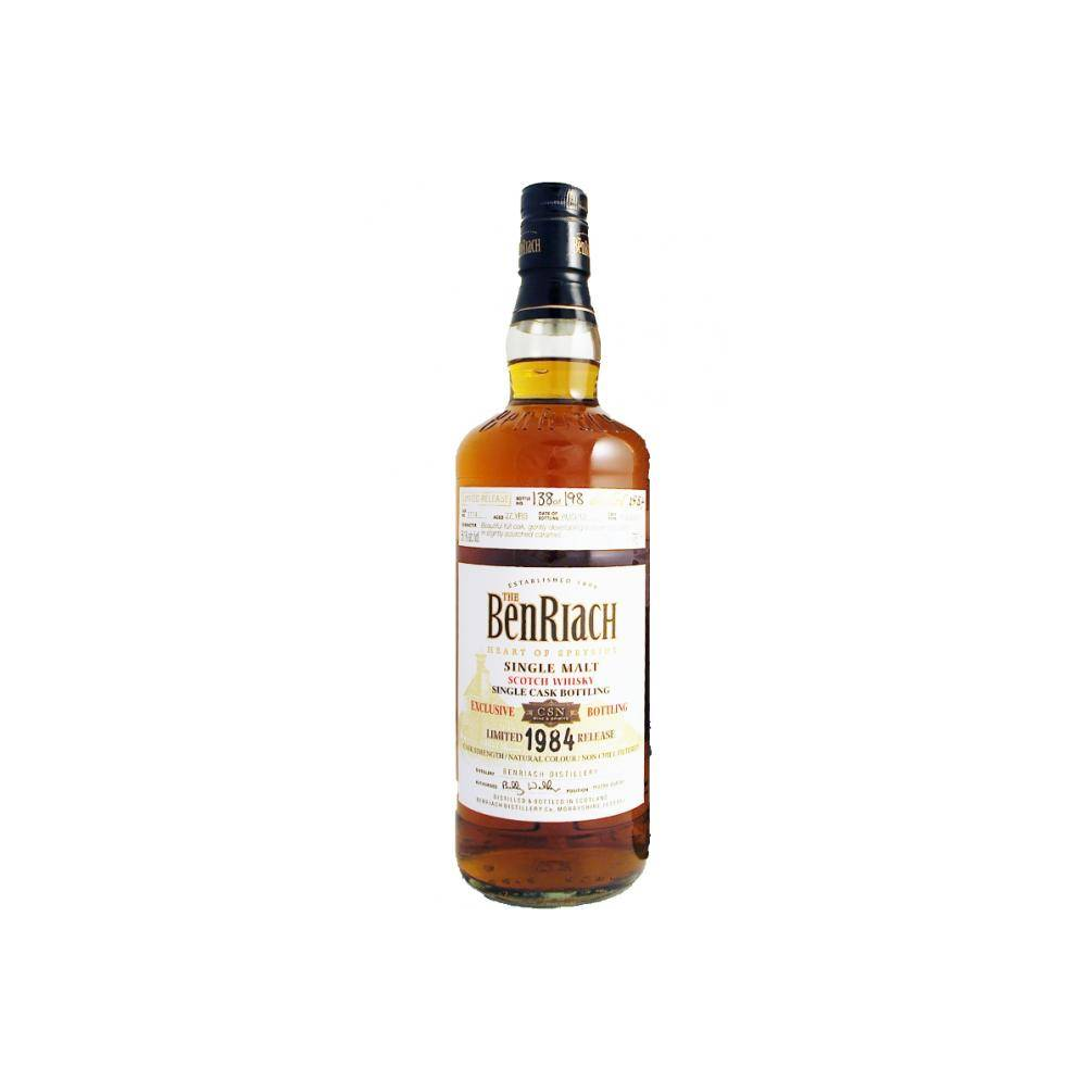 BenRiach Individual Cask Bottling 1984 27 Years Single Malt Whisky
