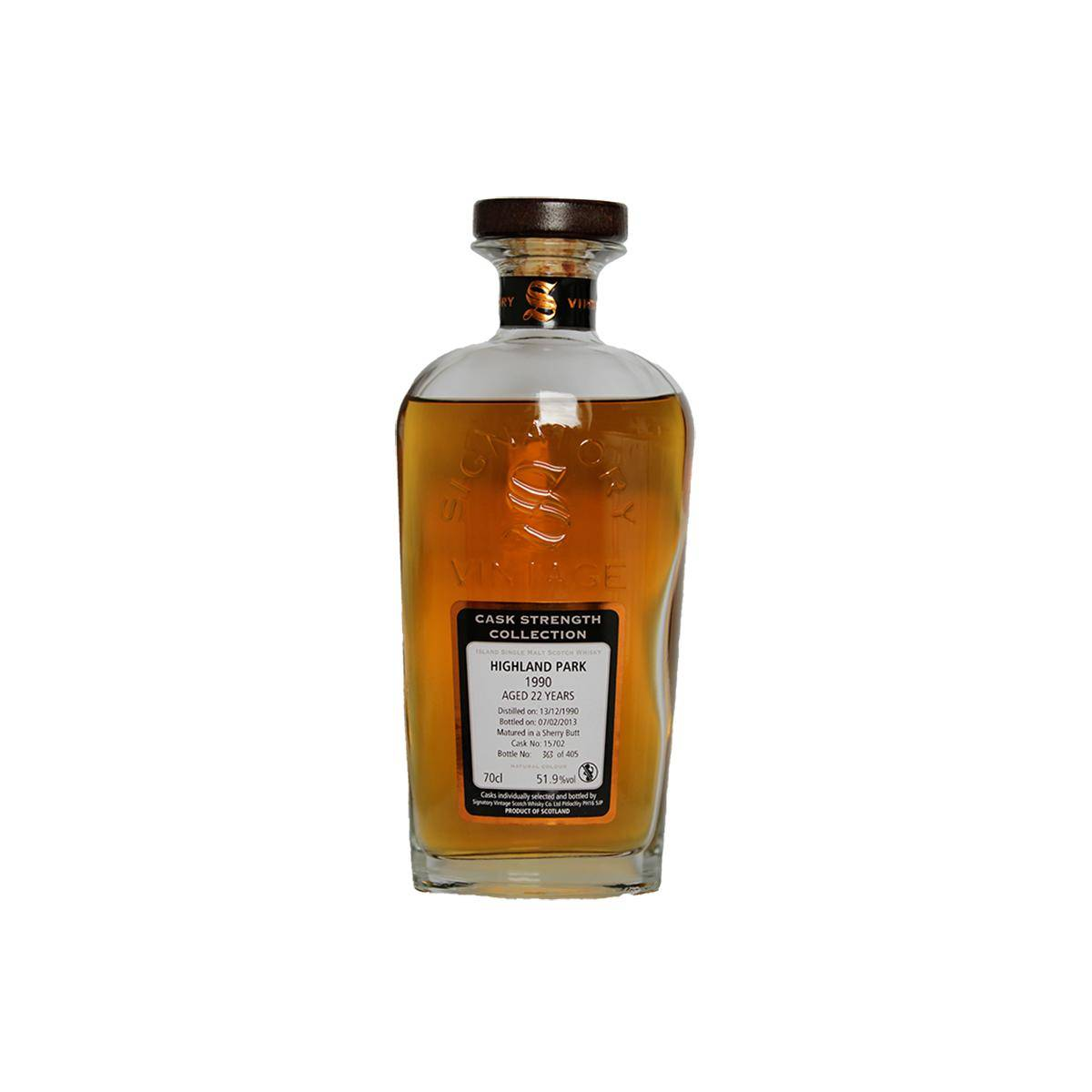 Highland Park Cask Strength Collection 1990 22 Years Single Malt Whisky