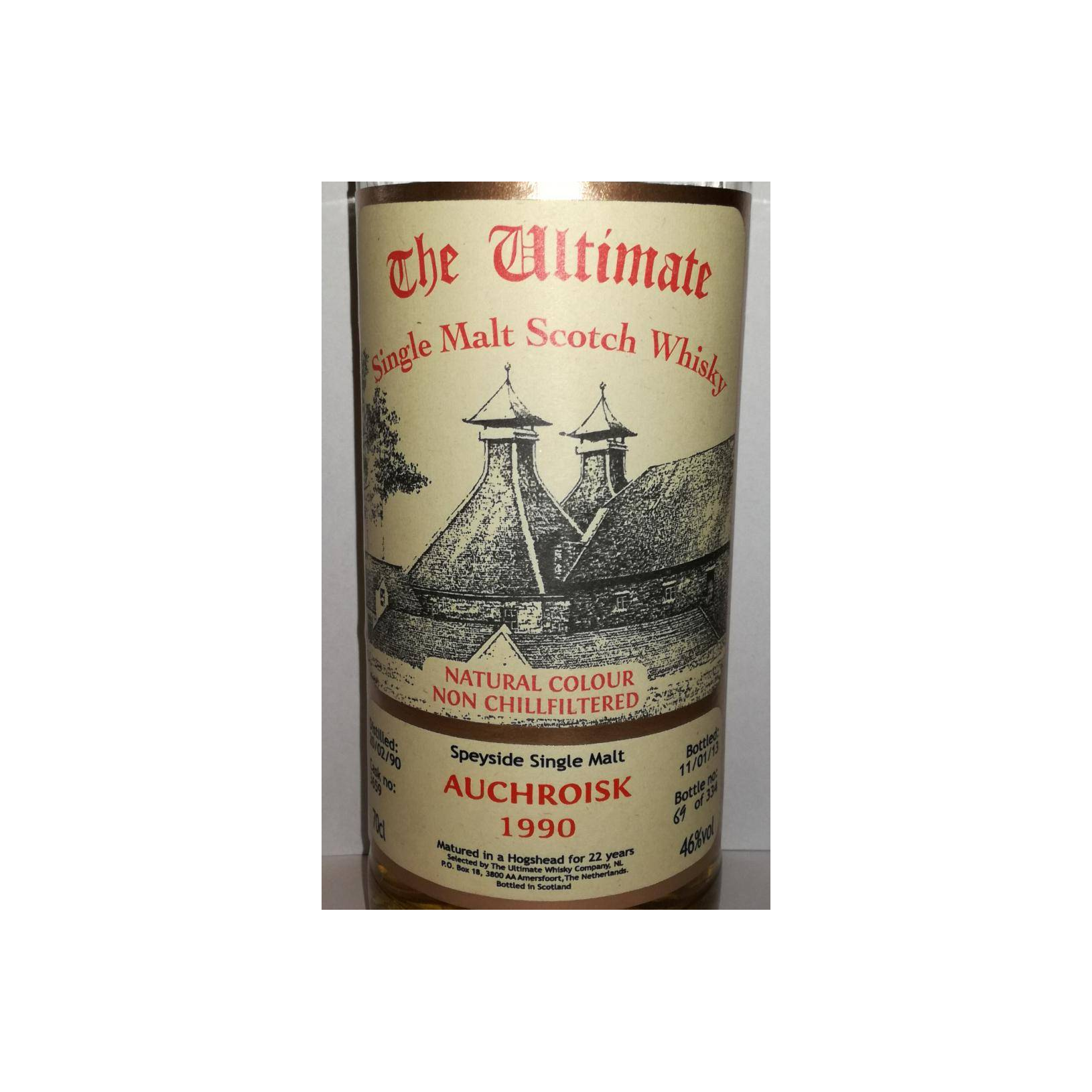 Auchroisk The Ultimate 1990 22 Years Single Malt Whisky 2