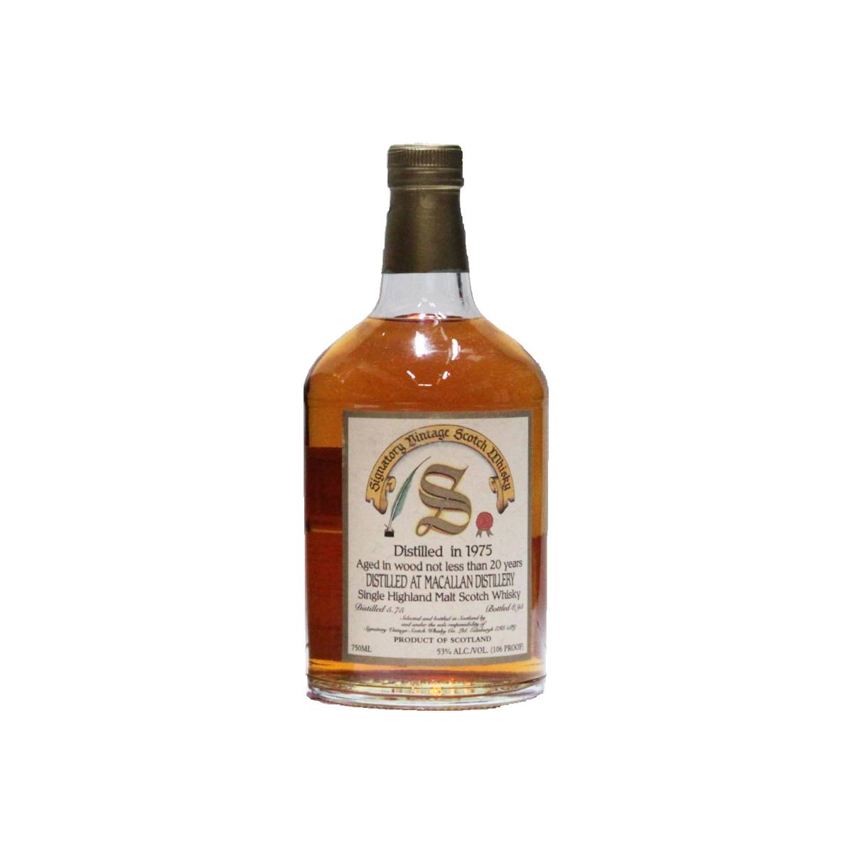 The Macallan Vintage Collection - Dumpy 1975 20 Years Single Malt Whisky