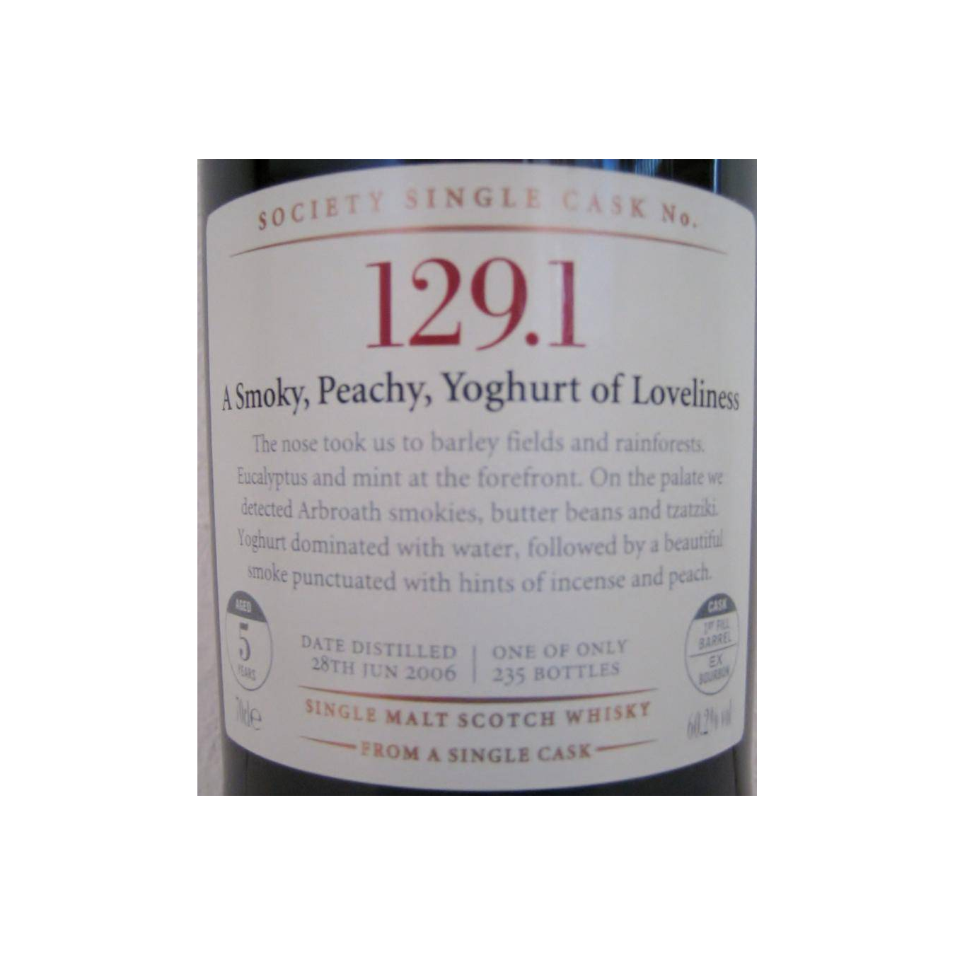 The Scotch Malt Whisky Society 2006 5 Years Single Malt Whisky 3