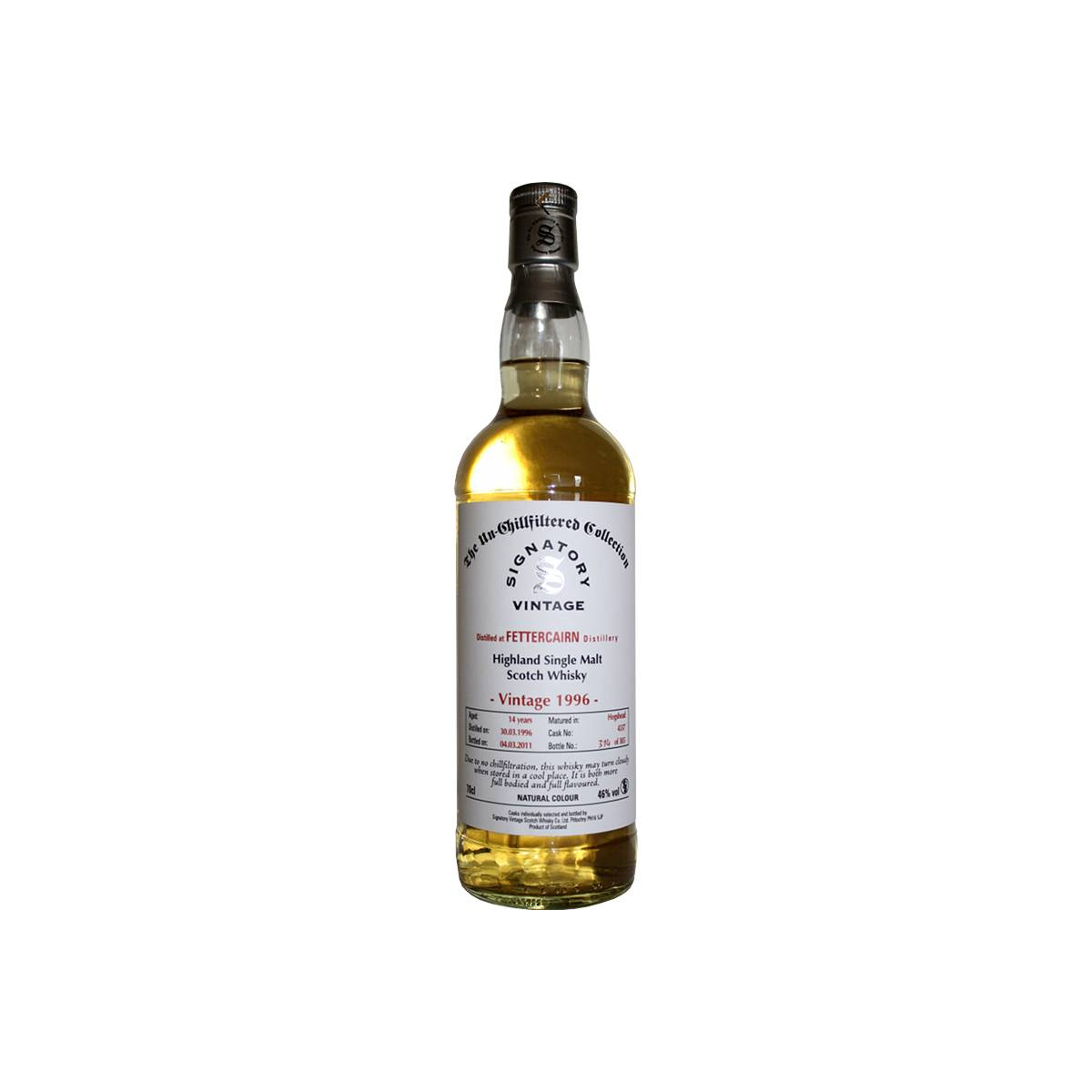 Fettercairn The Un-Chillfiltered Collection 1996 14 Years Single Malt Whisky