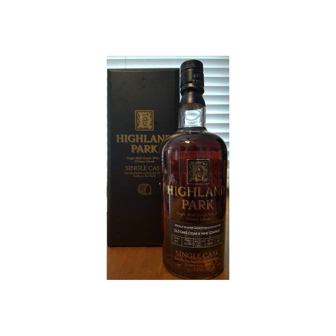 Highland Park Single Cask 1977 29 Years Single Malt Whisky